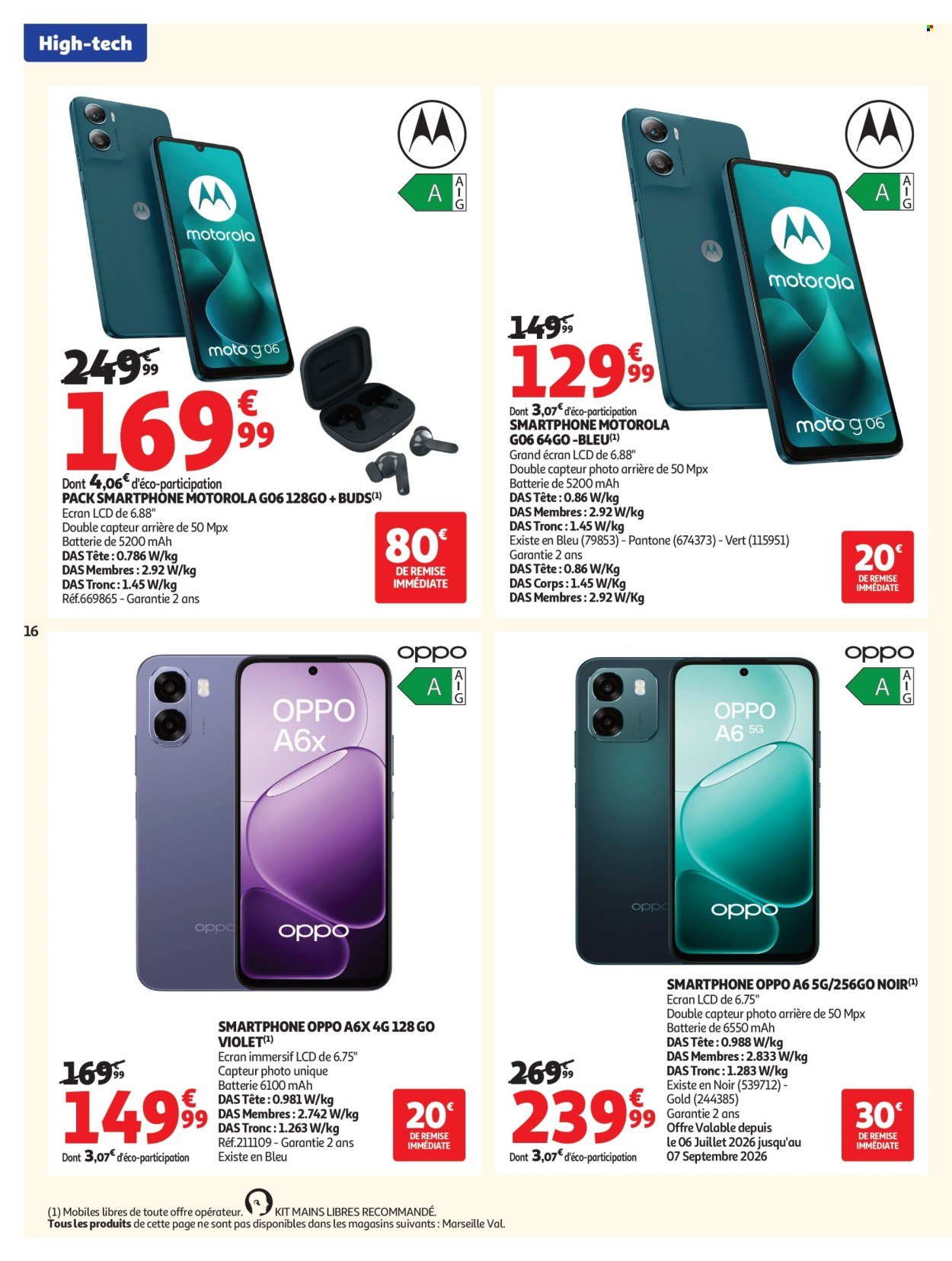 Catalogue AUCHAN - Promos rentrée étudiants