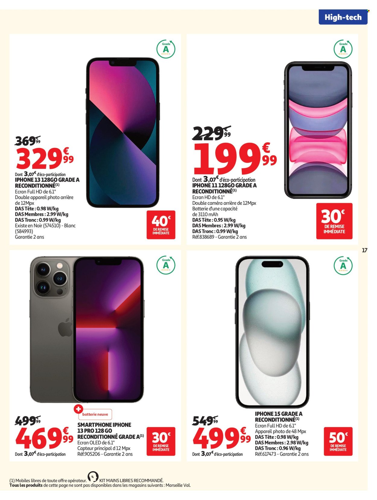 Catalogue AUCHAN - Promos rentrée étudiants