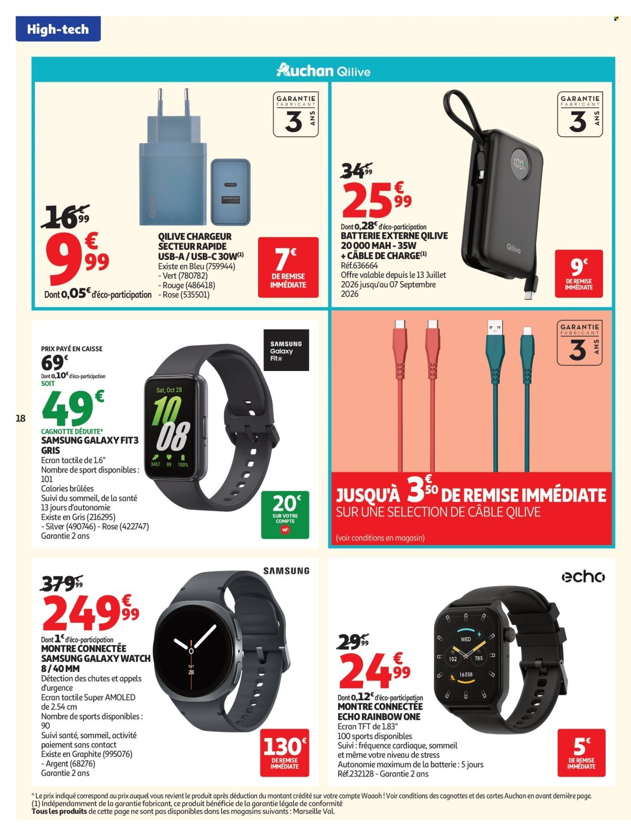 Catalogue AUCHAN - Promos rentrée étudiants