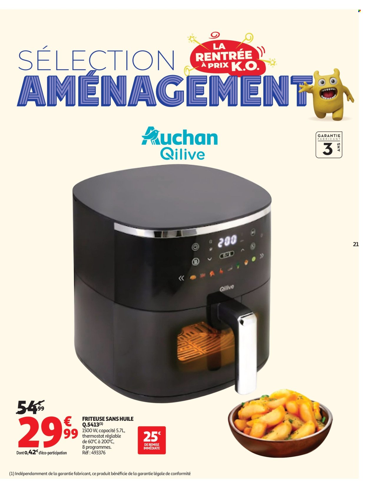 Catalogue AUCHAN - Promos rentrée étudiants