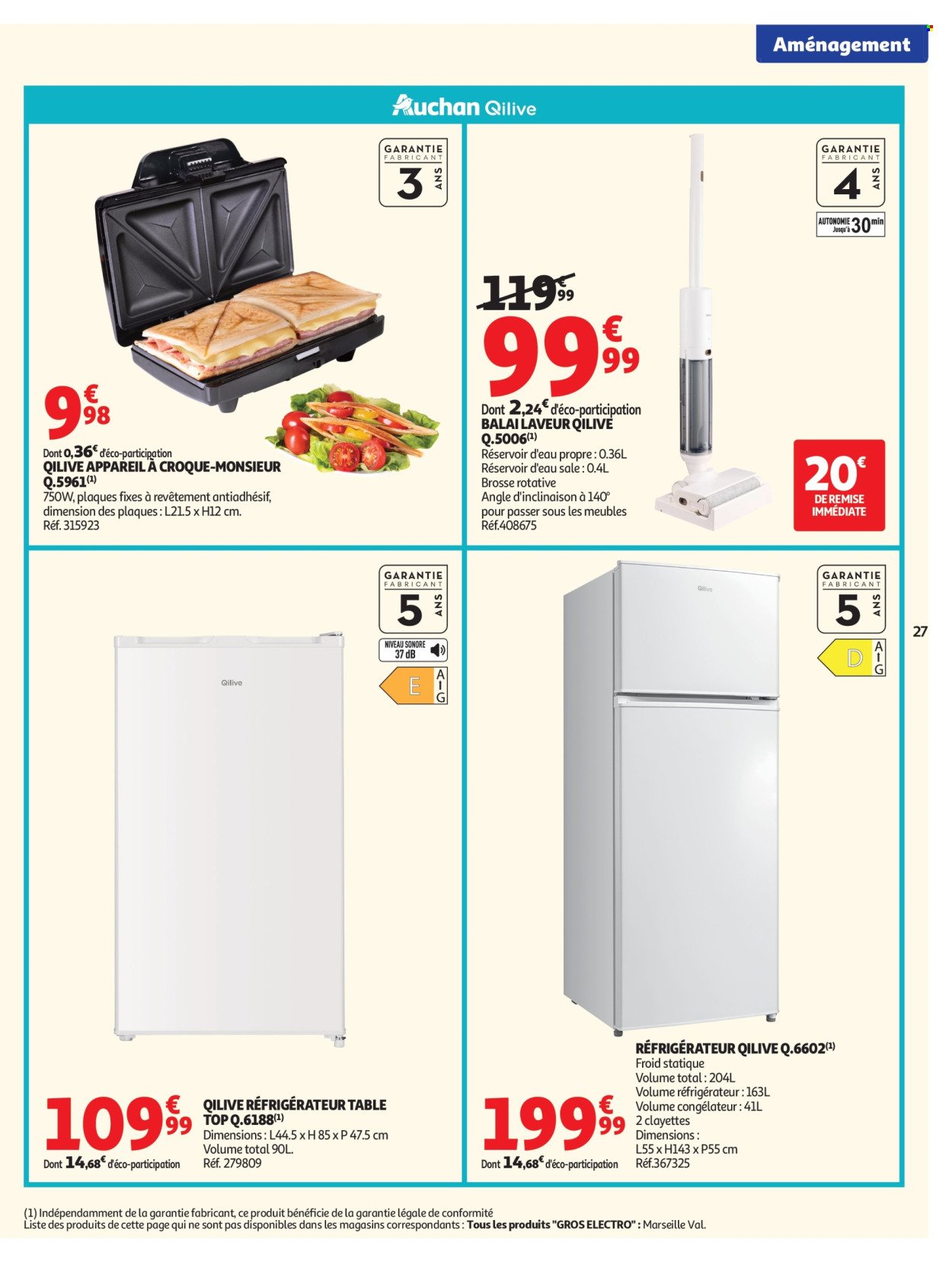 Catalogue AUCHAN - Promos rentrée étudiants