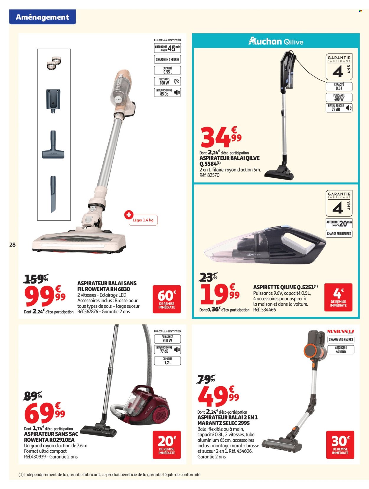 Catalogue AUCHAN - Promos rentrée étudiants