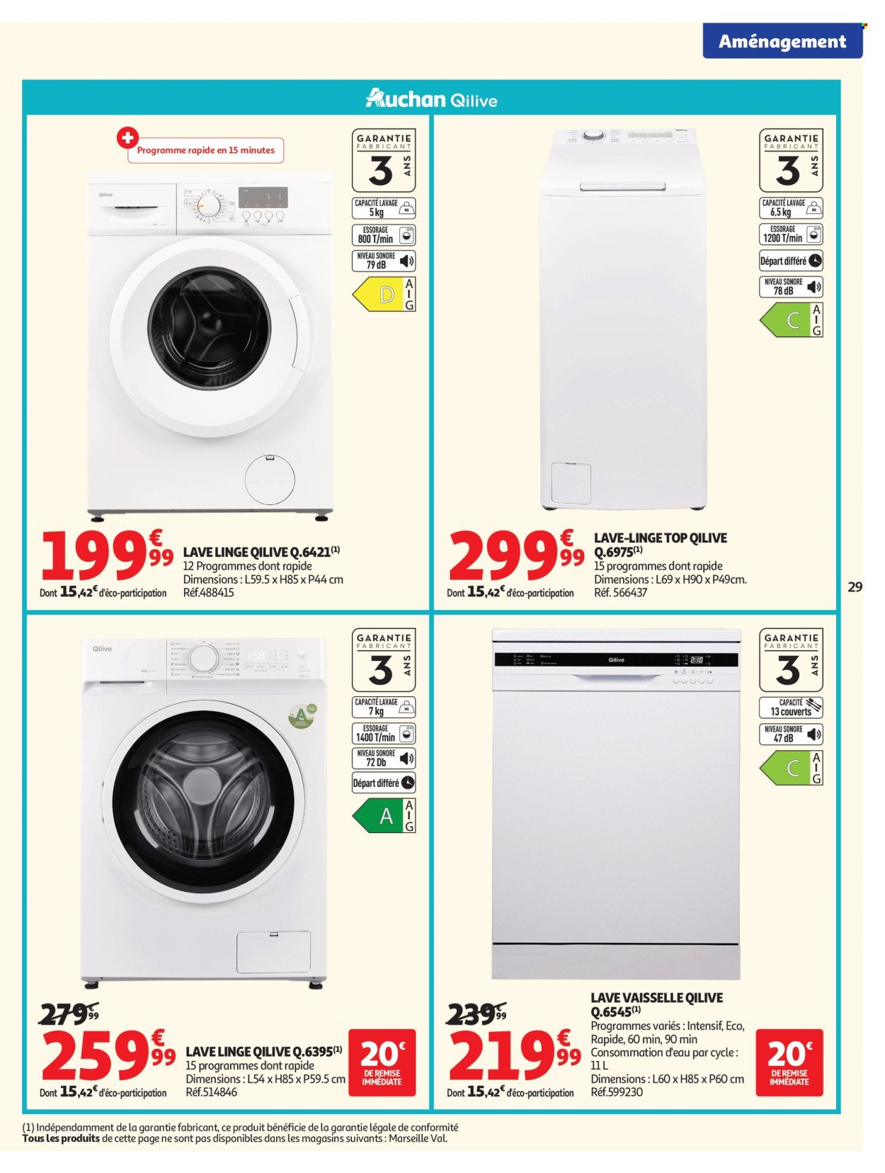 Catalogue AUCHAN - Promos rentrée étudiants