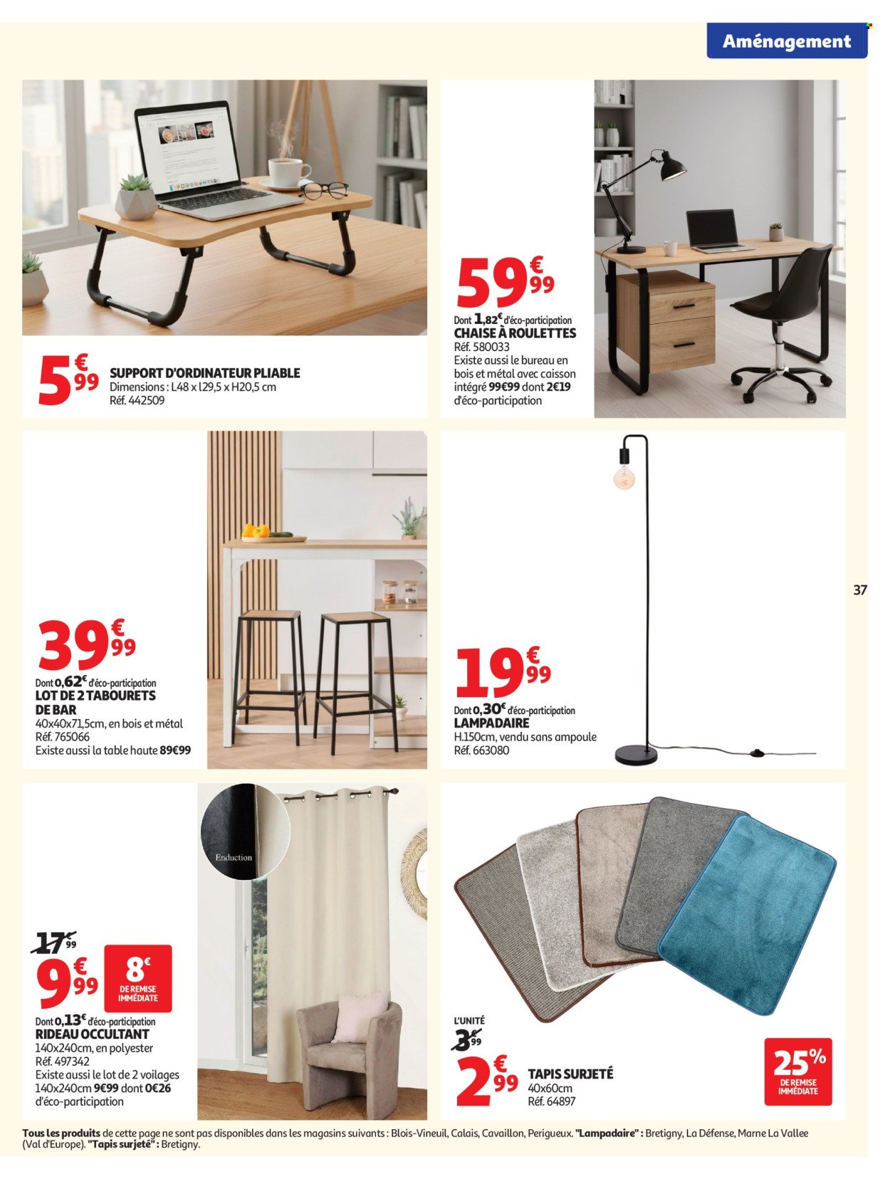 Catalogue AUCHAN - Promos rentrée étudiants