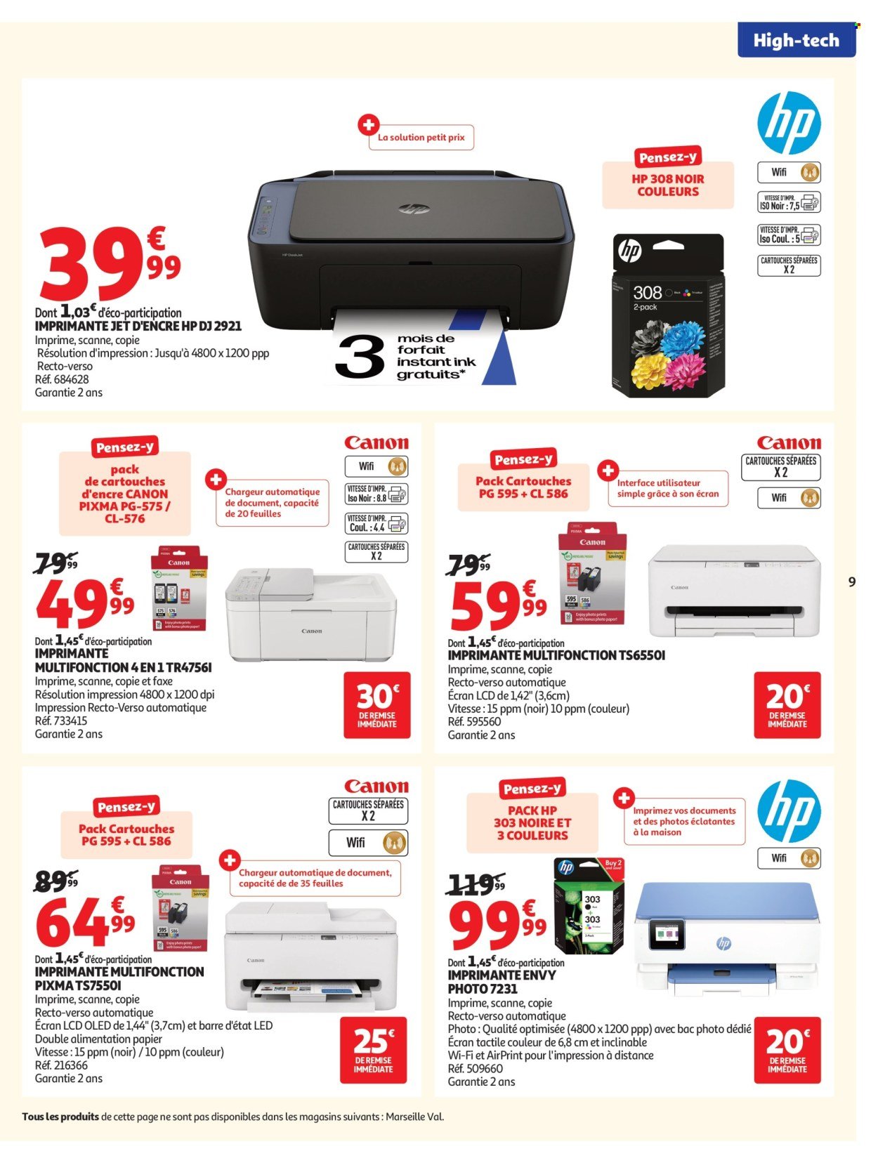 Catalogue AUCHAN - Promos rentrée étudiants