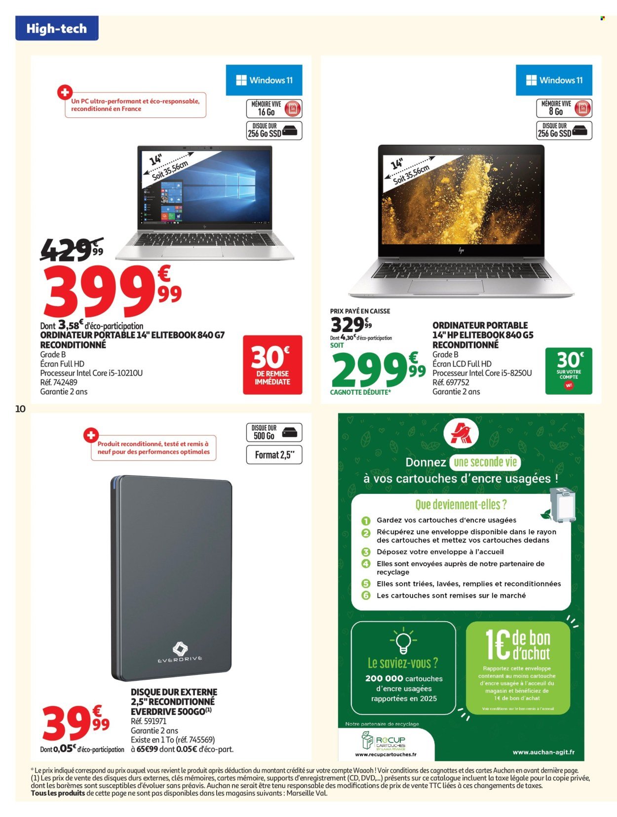 Catalogue AUCHAN - Promos rentrée étudiants