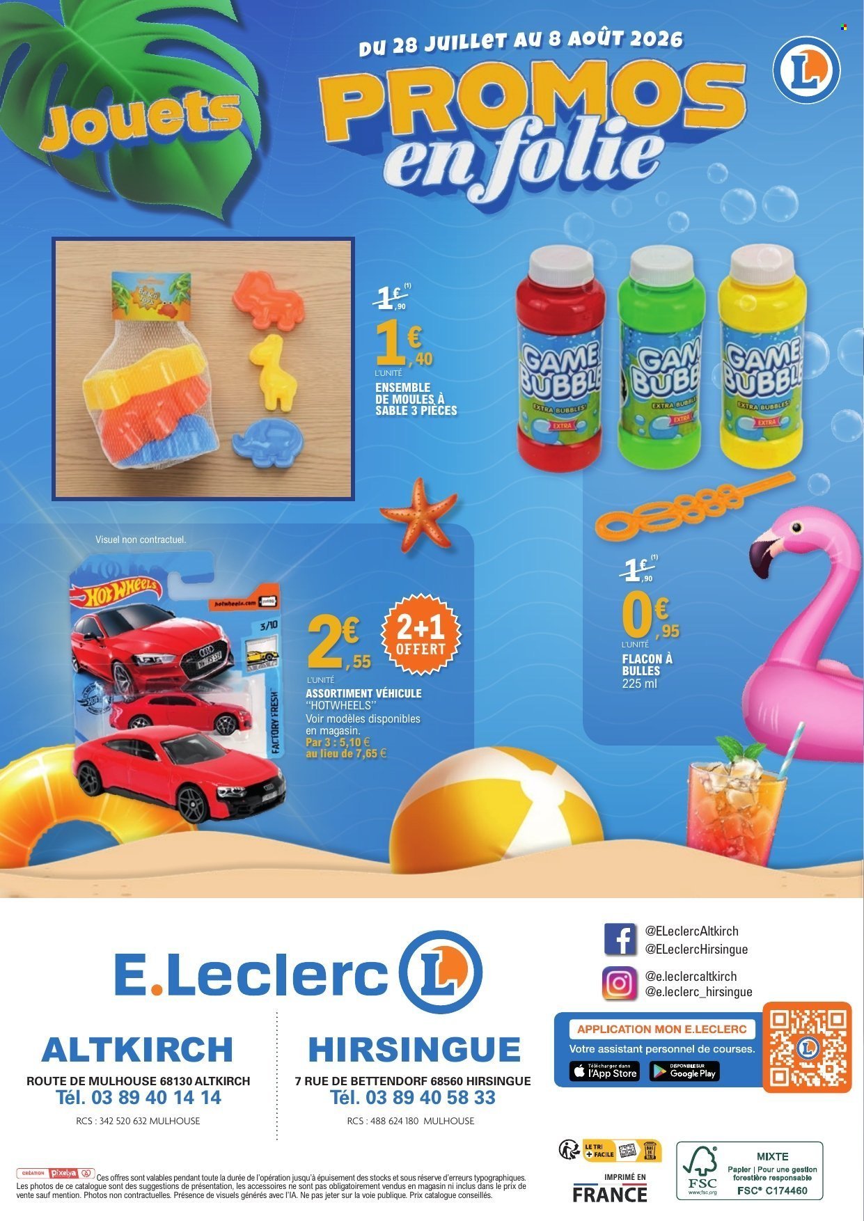Catalogue E.LECLERC - PROMOS EN FOLIE