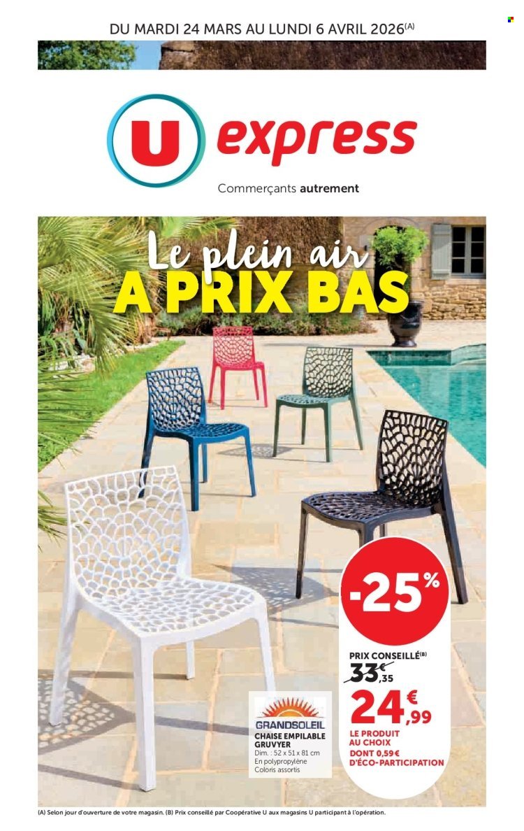 Catalogue U EXPRESS - Le plein air à prix bas