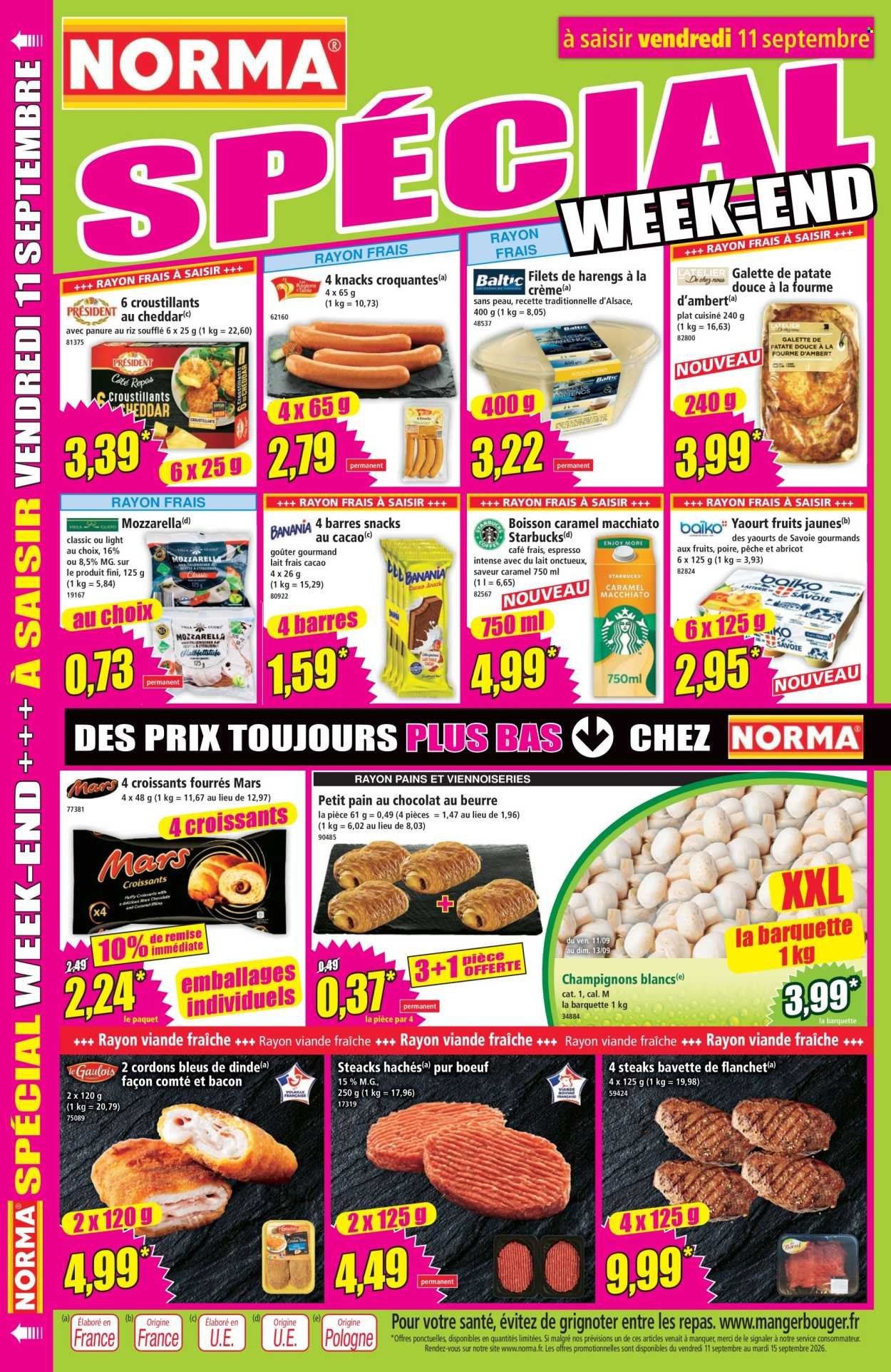 Catalogue NORMA - Du mercredi 9 septembre 2026