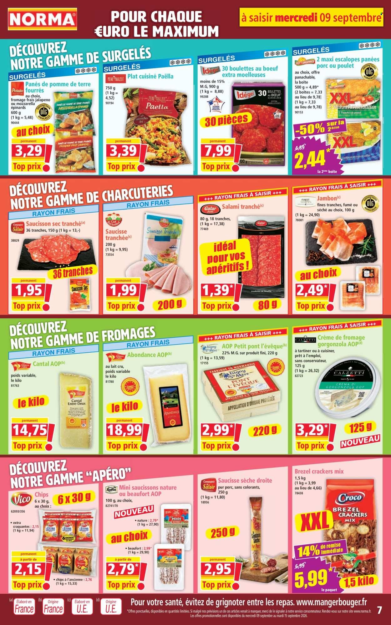 Catalogue NORMA - Du mercredi 9 septembre 2026