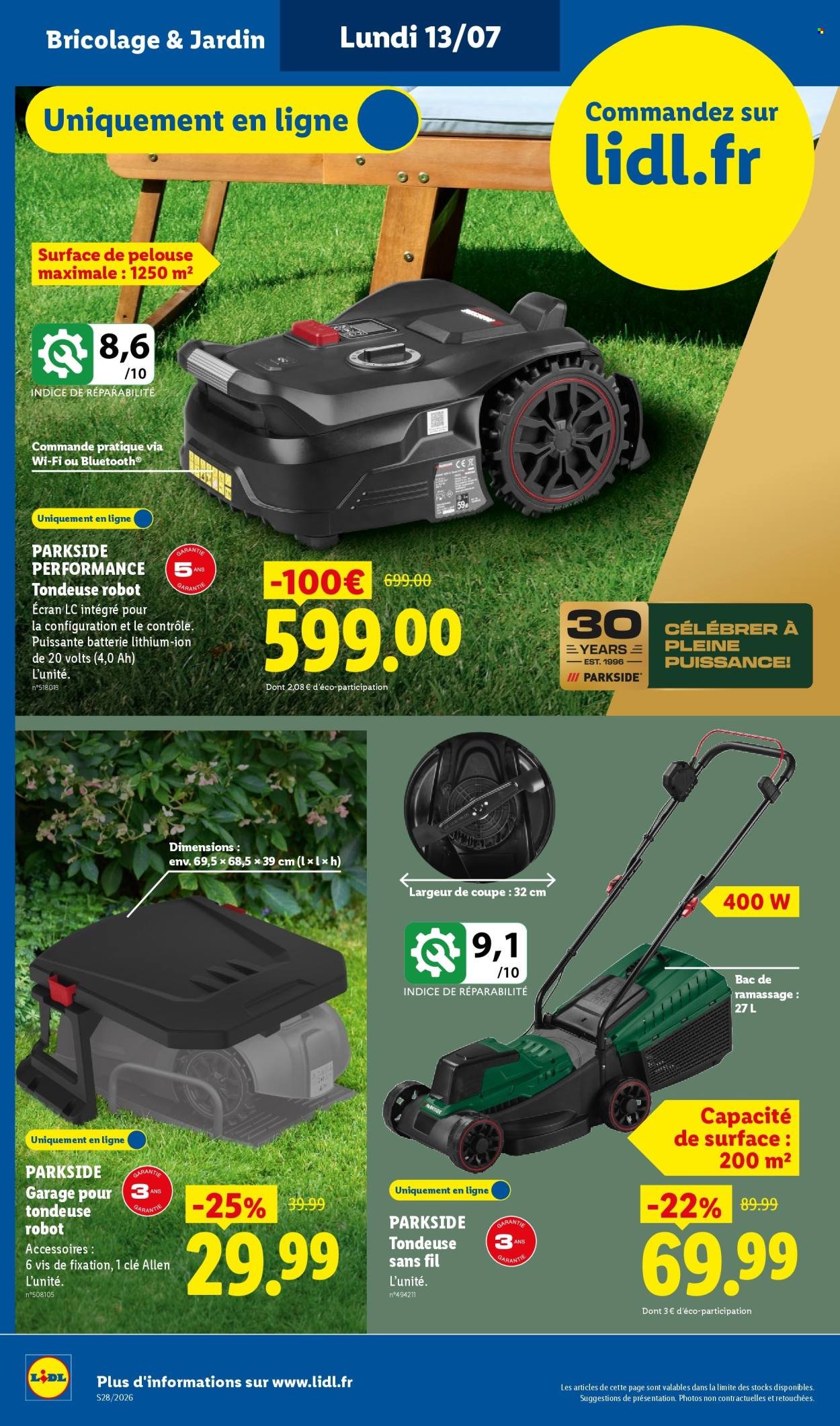 Catalogue LIDL - Les Exclus Web de la semaine