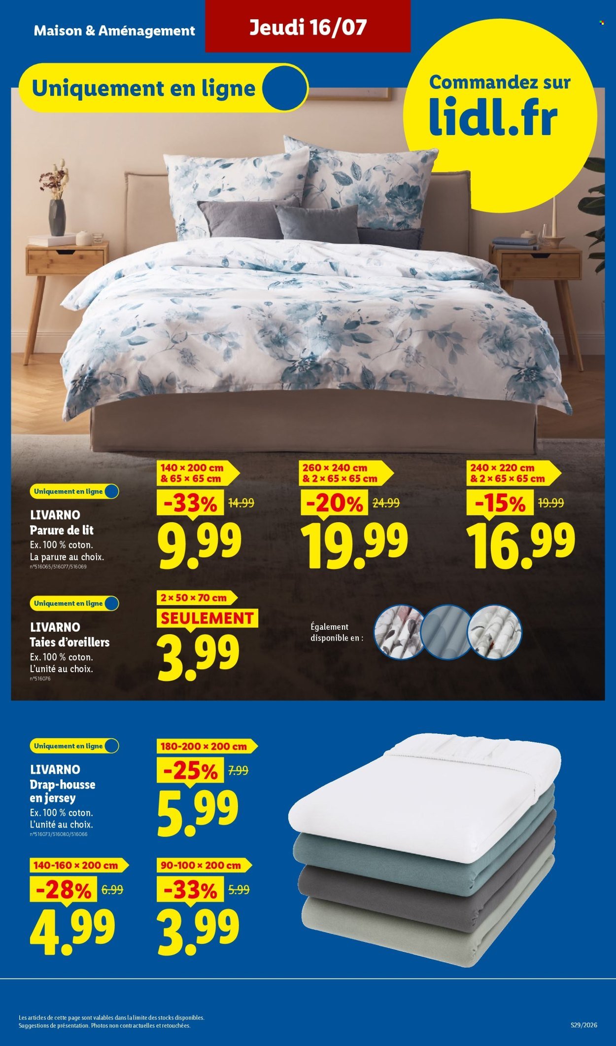 Catalogue LIDL - Les Exclus Web de la semaine