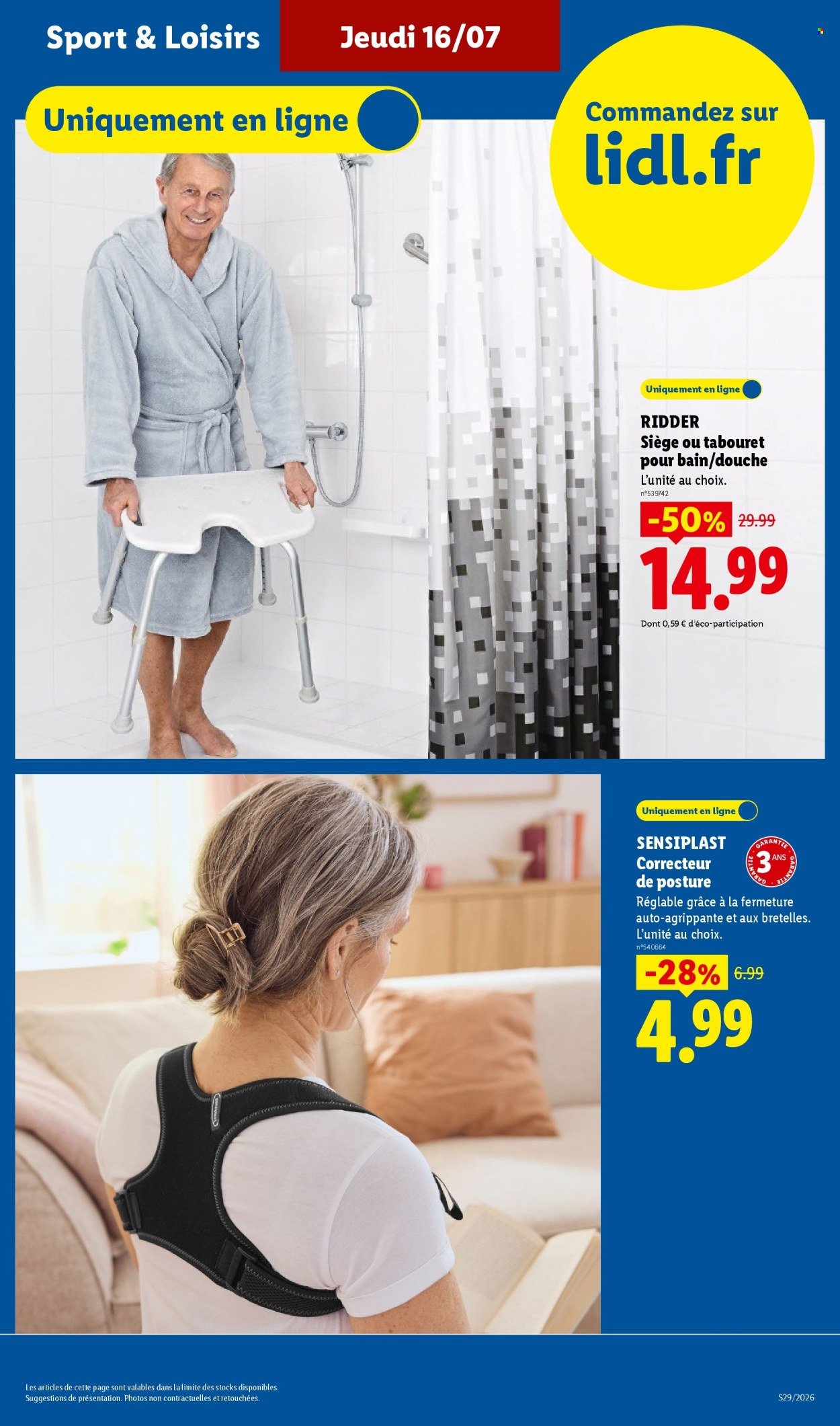 Catalogue LIDL - Les Exclus Web de la semaine