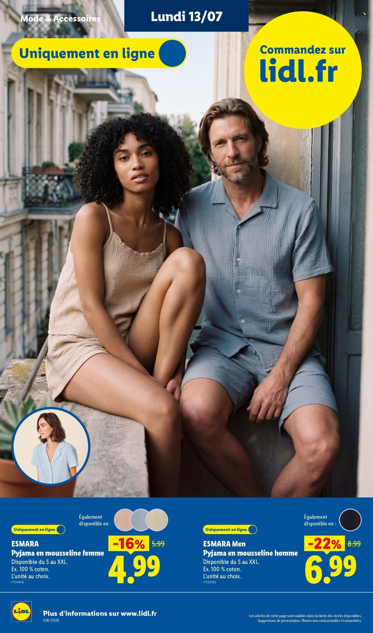 Catalogue LIDL - Les Exclus Web de la semaine