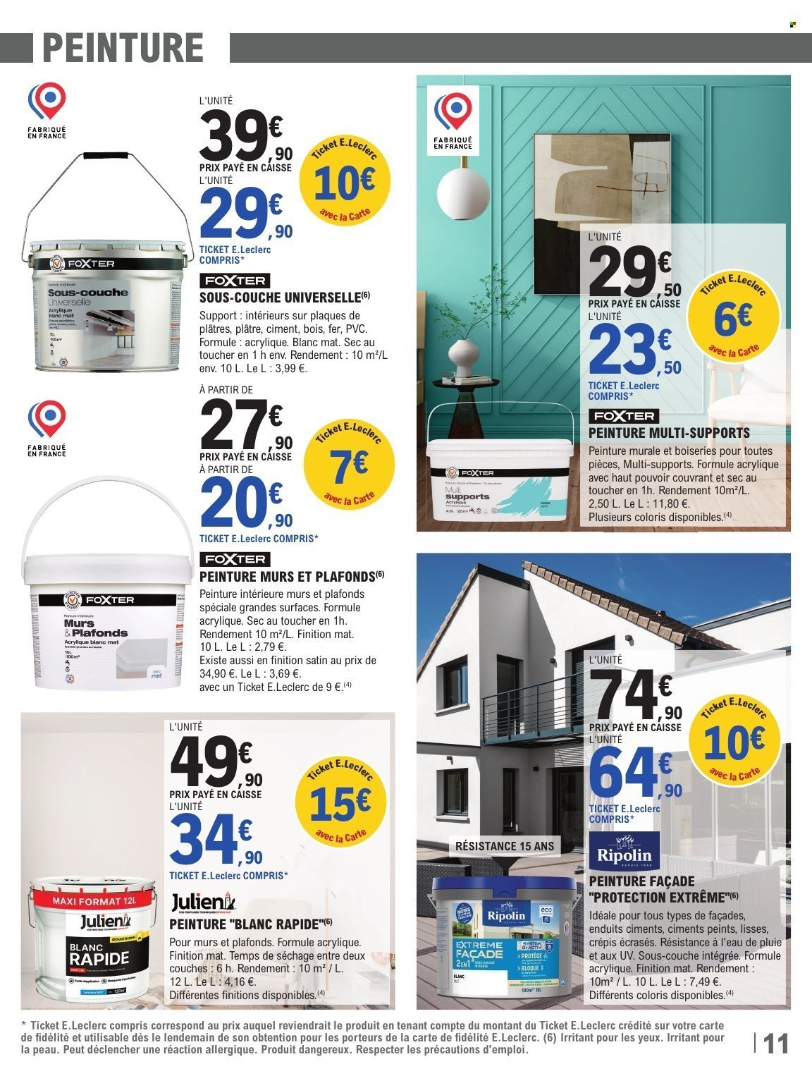 Catalogue E.LECLERC - TRAFIC BRICO