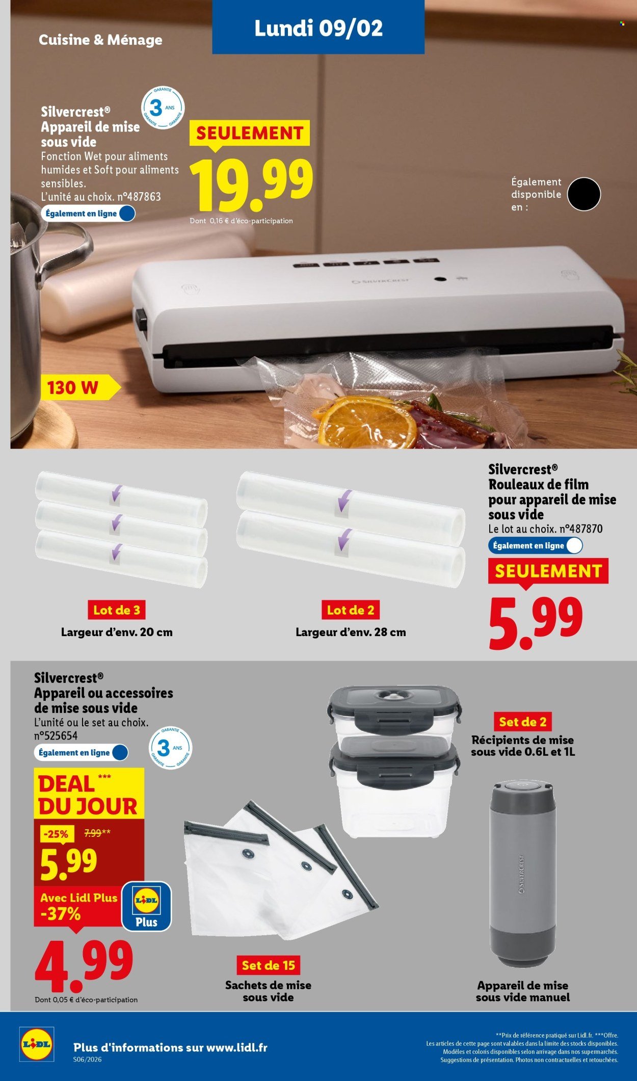 Catalogue LIDL - Les promos de la semaine
