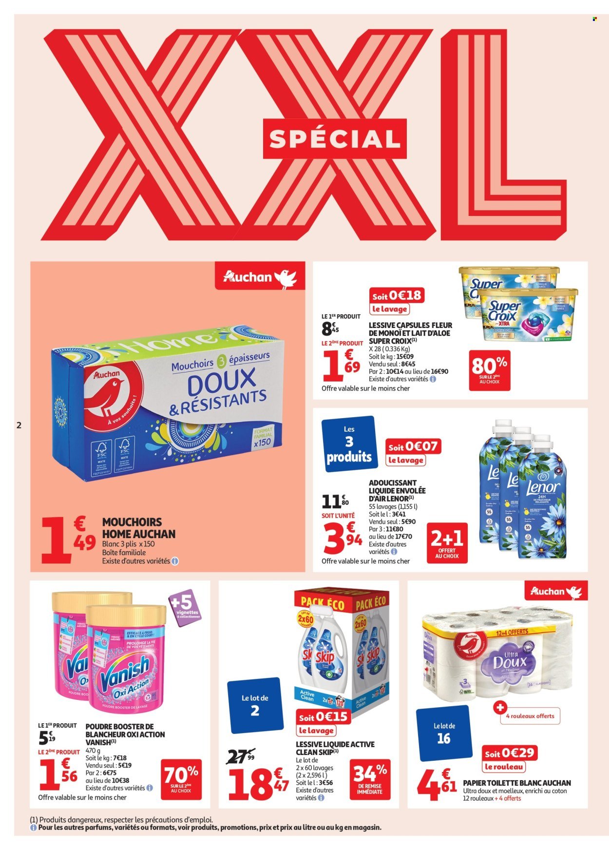 Catalogue AUCHAN - XXL : En gros, vous êtes toujours gagnant (2025-08-19 - 2025-08-31)