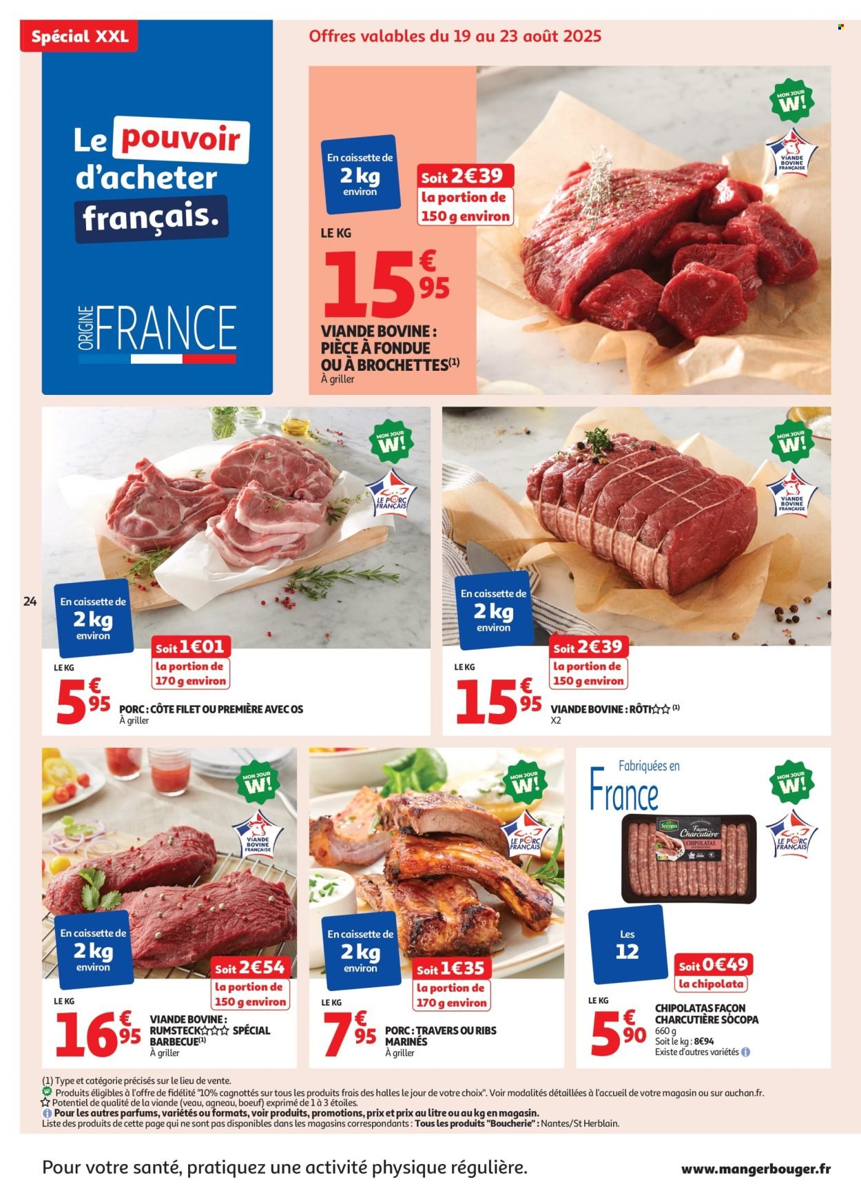 Catalogue AUCHAN - XXL : En gros, vous êtes toujours gagnant (2025-08-19 - 2025-08-31)
