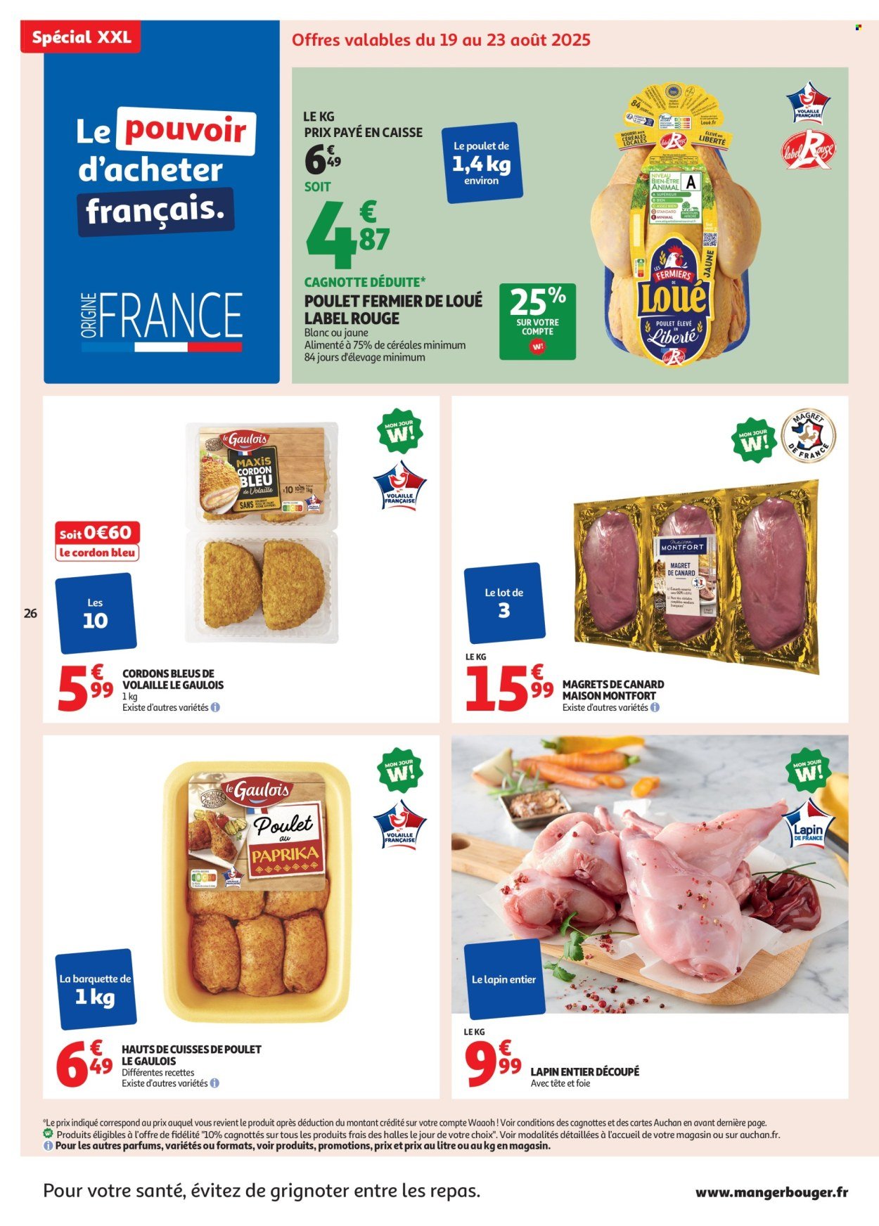 Catalogue AUCHAN - XXL : En gros, vous êtes toujours gagnant (2025-08-19 - 2025-08-31)