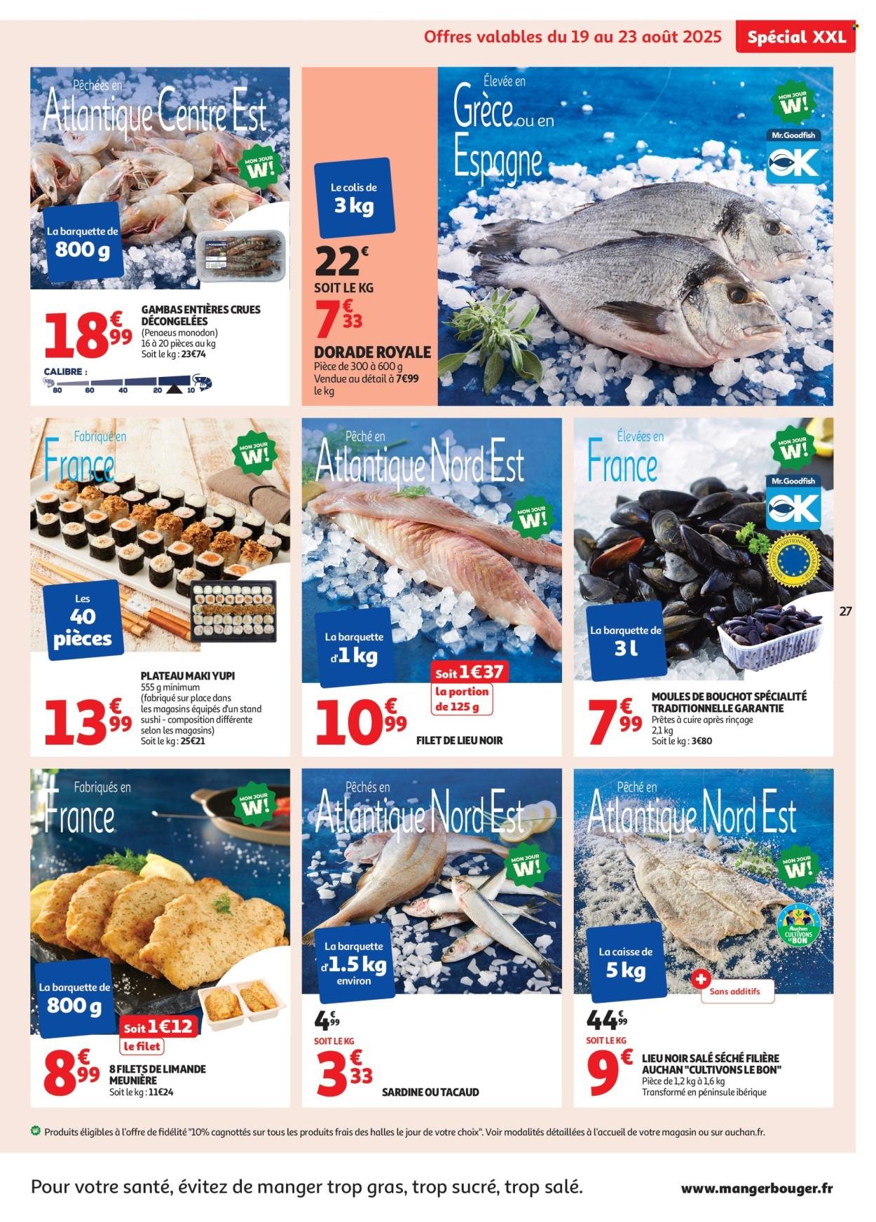 Catalogue AUCHAN - XXL : En gros, vous êtes toujours gagnant (2025-08-19 - 2025-08-31)