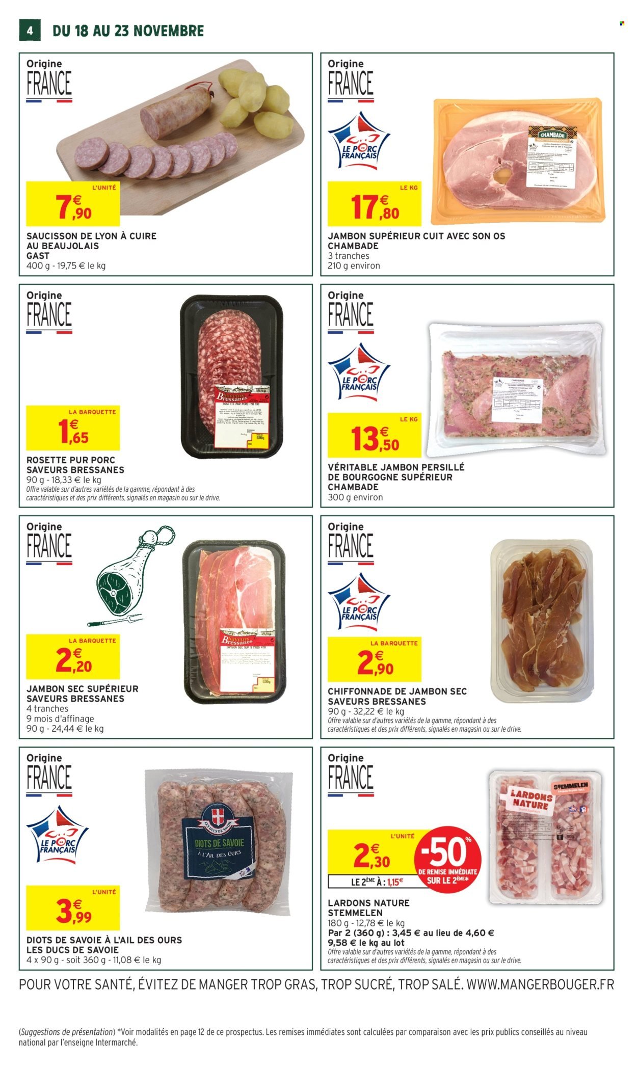 Catalogue INTERMARCHÉ - SPÉCIAL CHARCUTERIE FROMAGE
