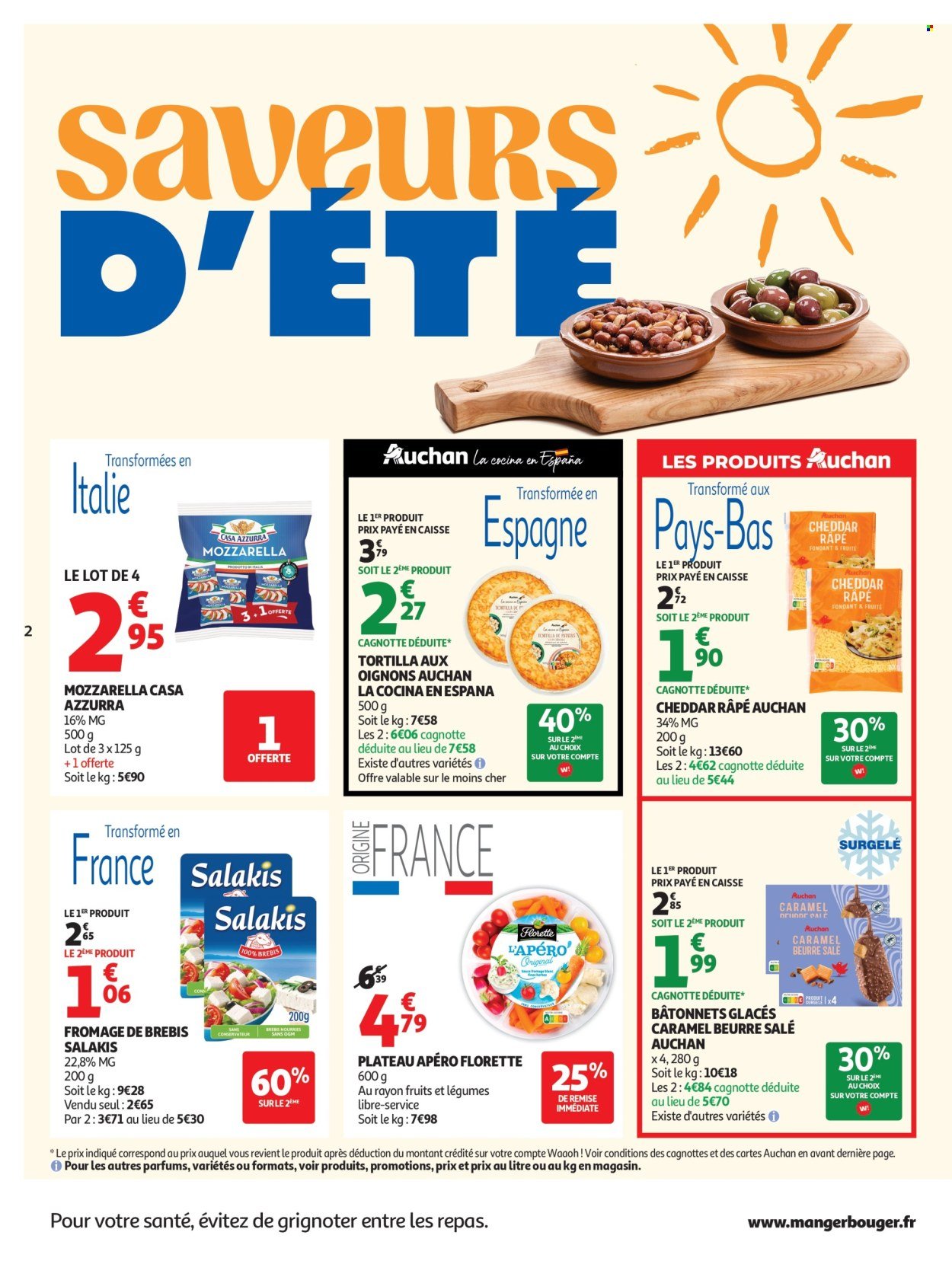 Catalogue AUCHAN - Saveurs d'été supers