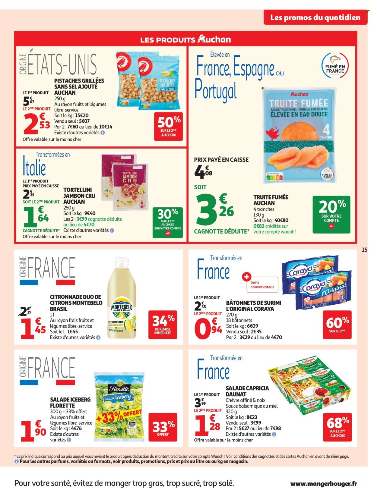 Catalogue AUCHAN - Saveurs d'été supers