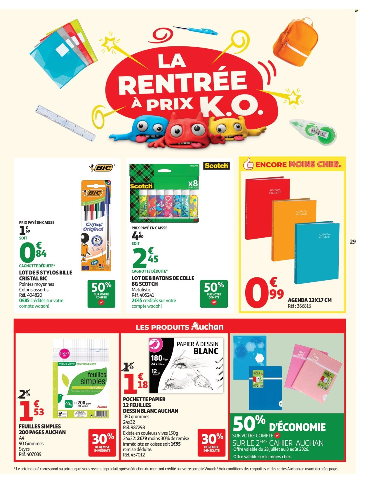 Catalogue AUCHAN - Saveurs d'été supers