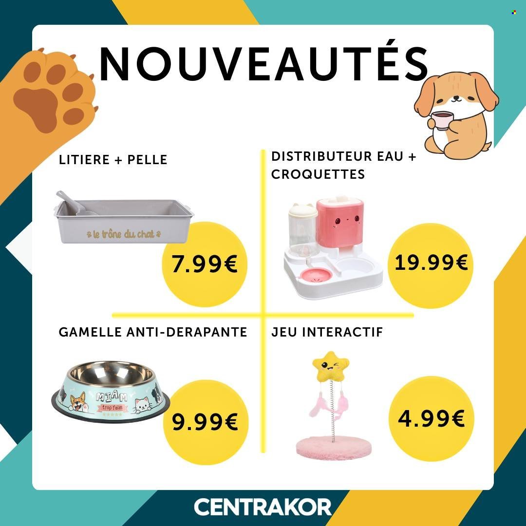 Catalogue CENTRAKOR - Nouveautés