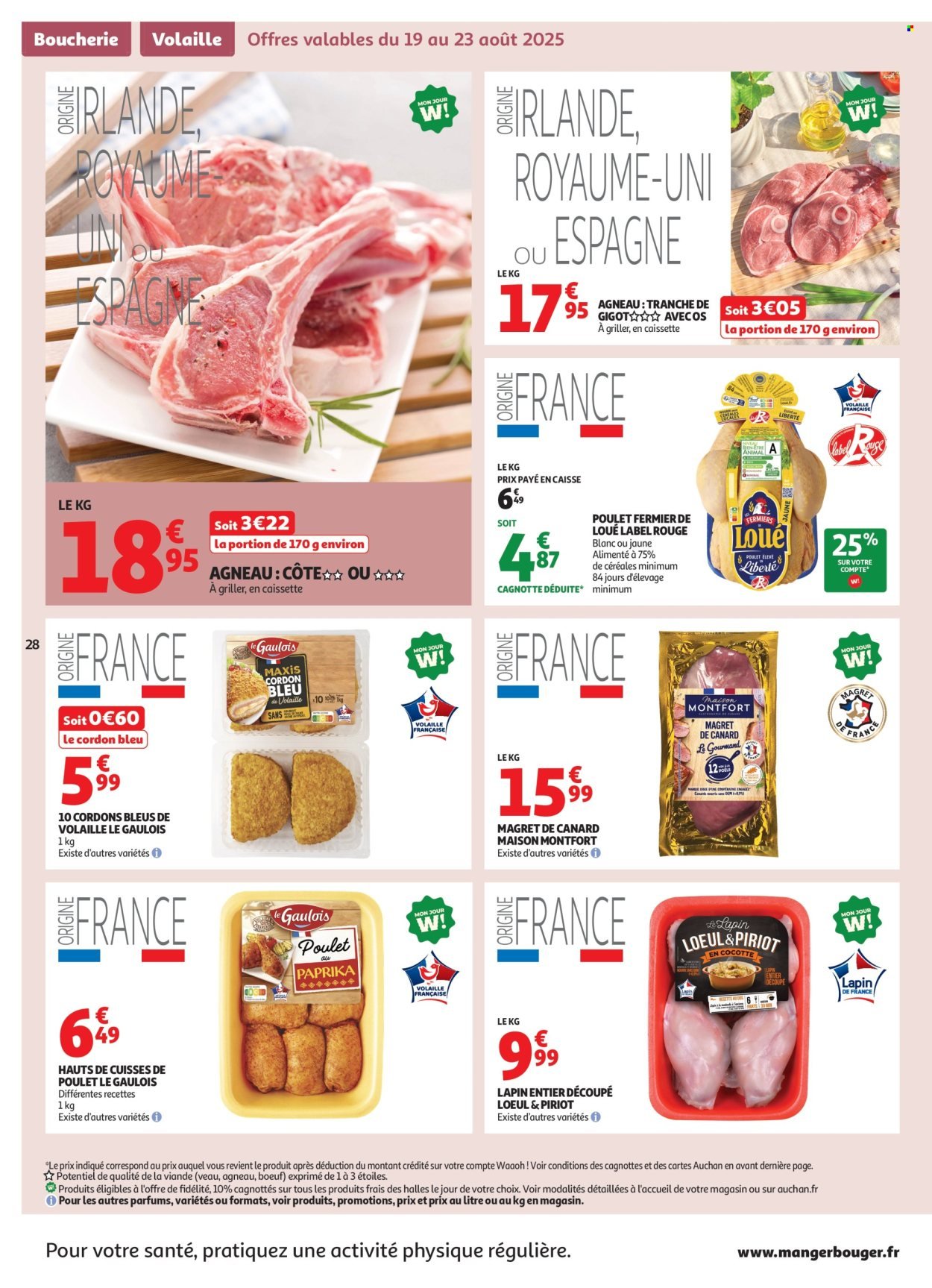 Catalogue AUCHAN - XXL : En gros, vous êtes toujours gagnant dans votre super (2025-08-19 - 2025-08-30)