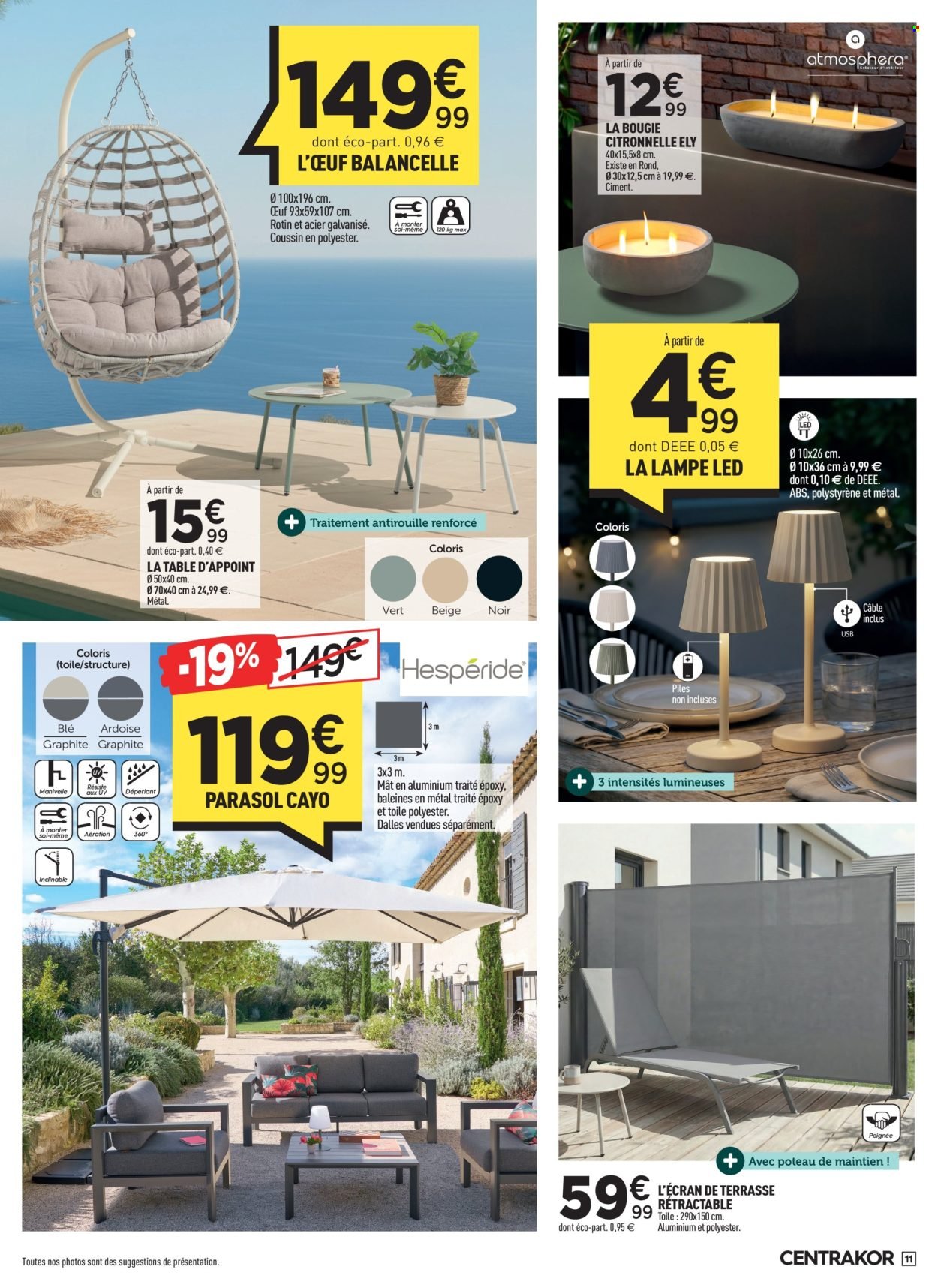 Catalogue CENTRAKOR - PLEIN AIR