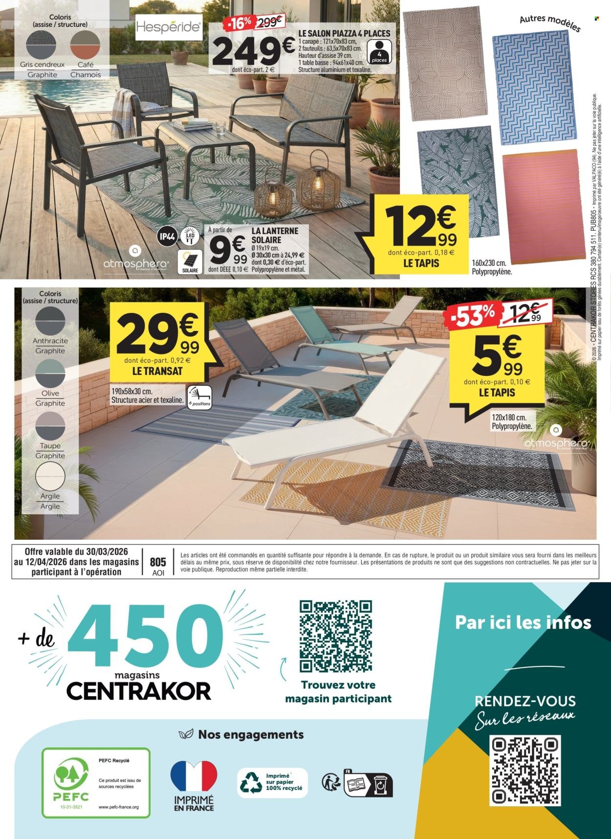 Catalogue CENTRAKOR - PLEIN AIR