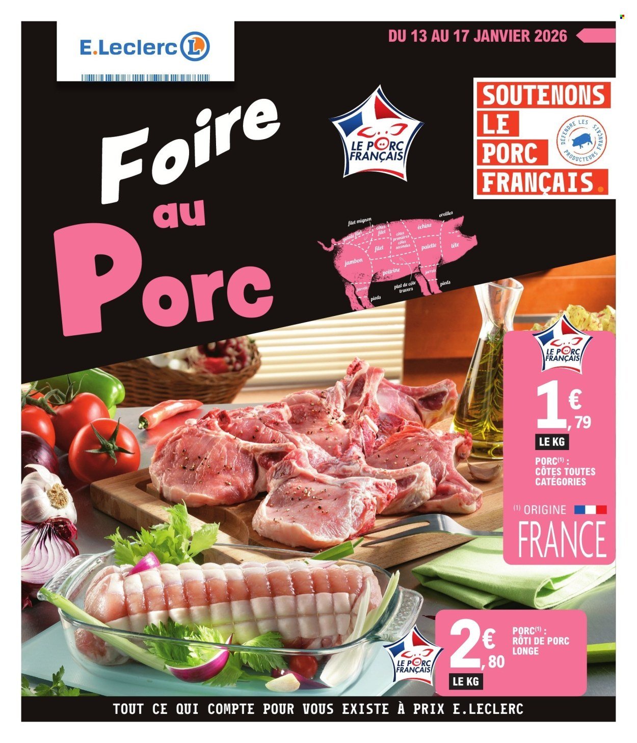Catalogue E.LECLERC - FOIRE AU PORC