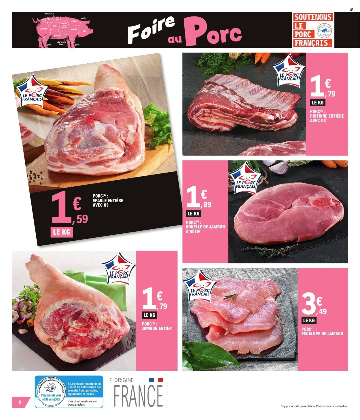 Catalogue E.LECLERC - FOIRE AU PORC