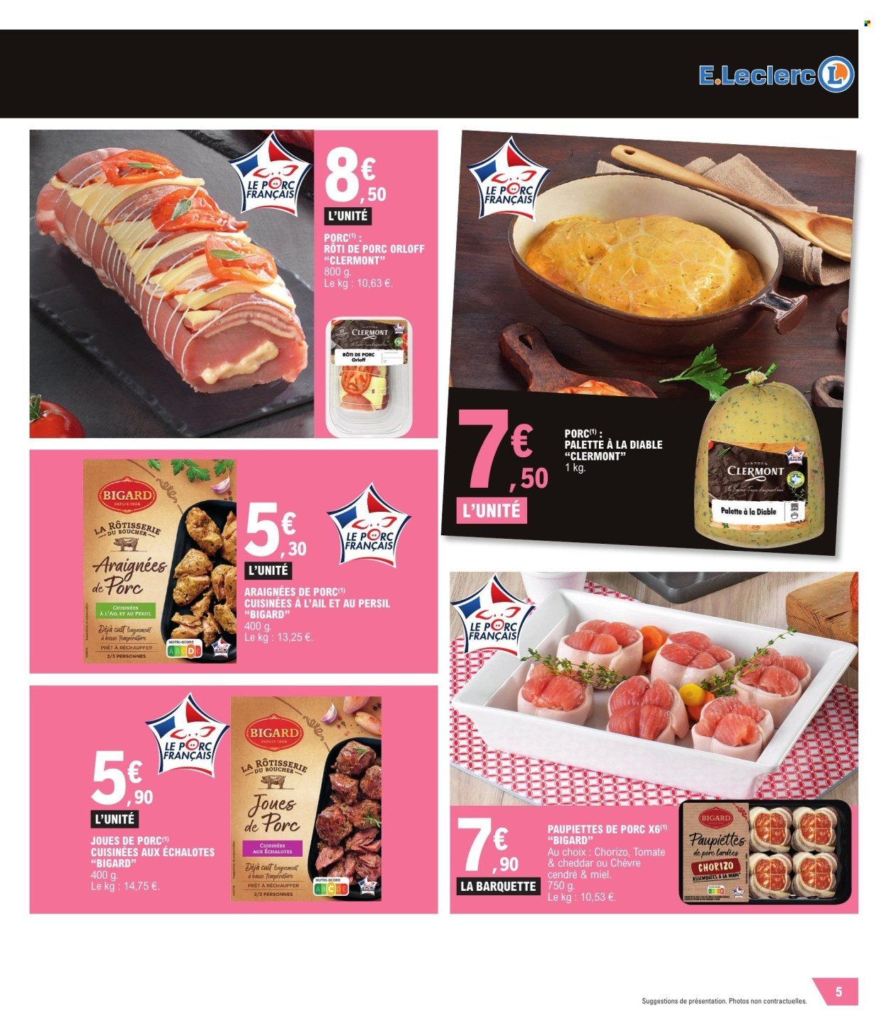 Catalogue E.LECLERC - FOIRE AU PORC (2026-01-13 - 2026-01-17)