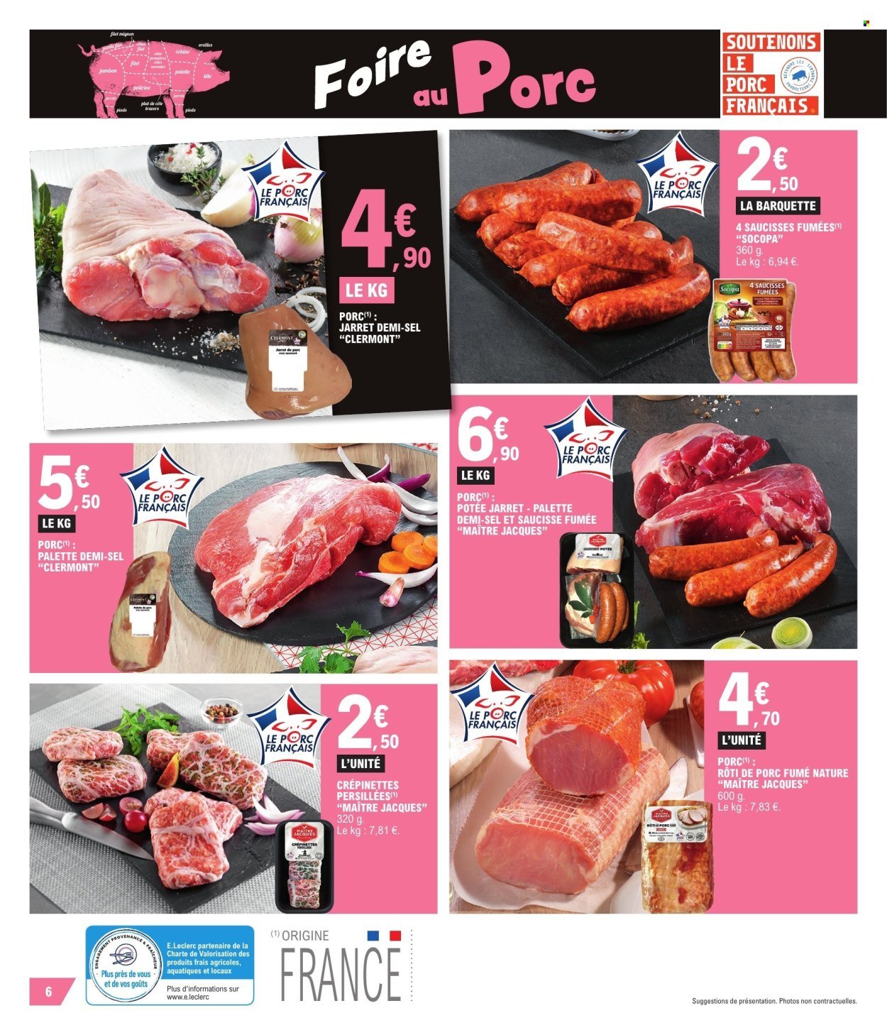 Catalogue E.LECLERC - FOIRE AU PORC (2026-01-13 - 2026-01-17)