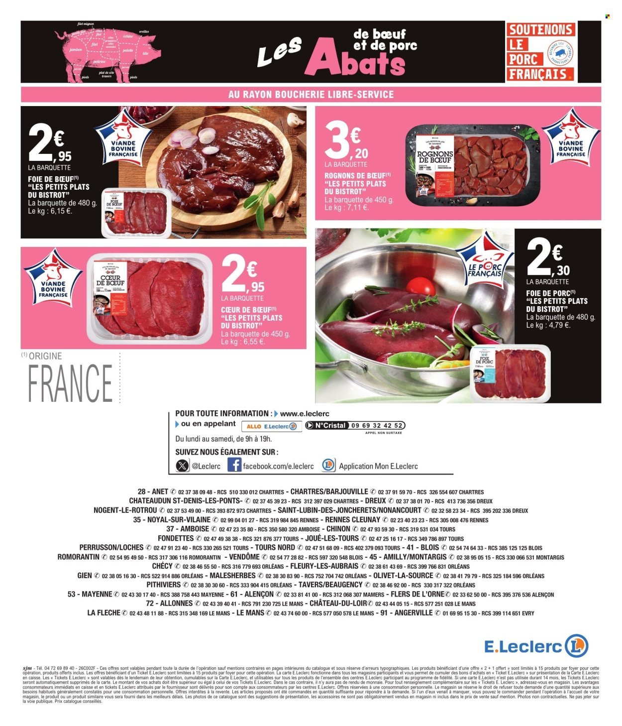 Catalogue E.LECLERC - FOIRE AU PORC