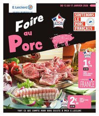 Catalogue E.LECLERC - FOIRE AU PORC