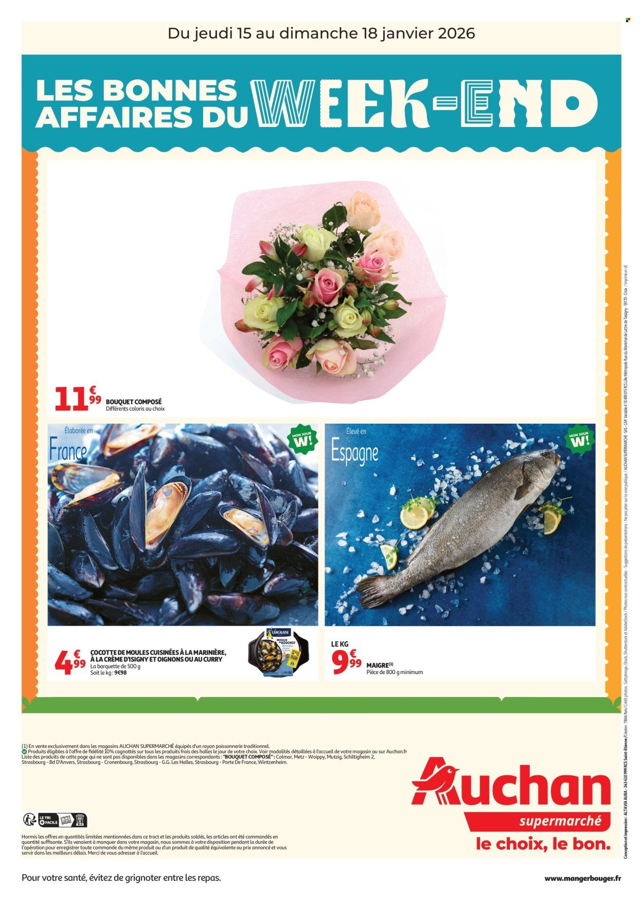 Catalogue AUCHAN - Les bons plans du week-end dans votre super !