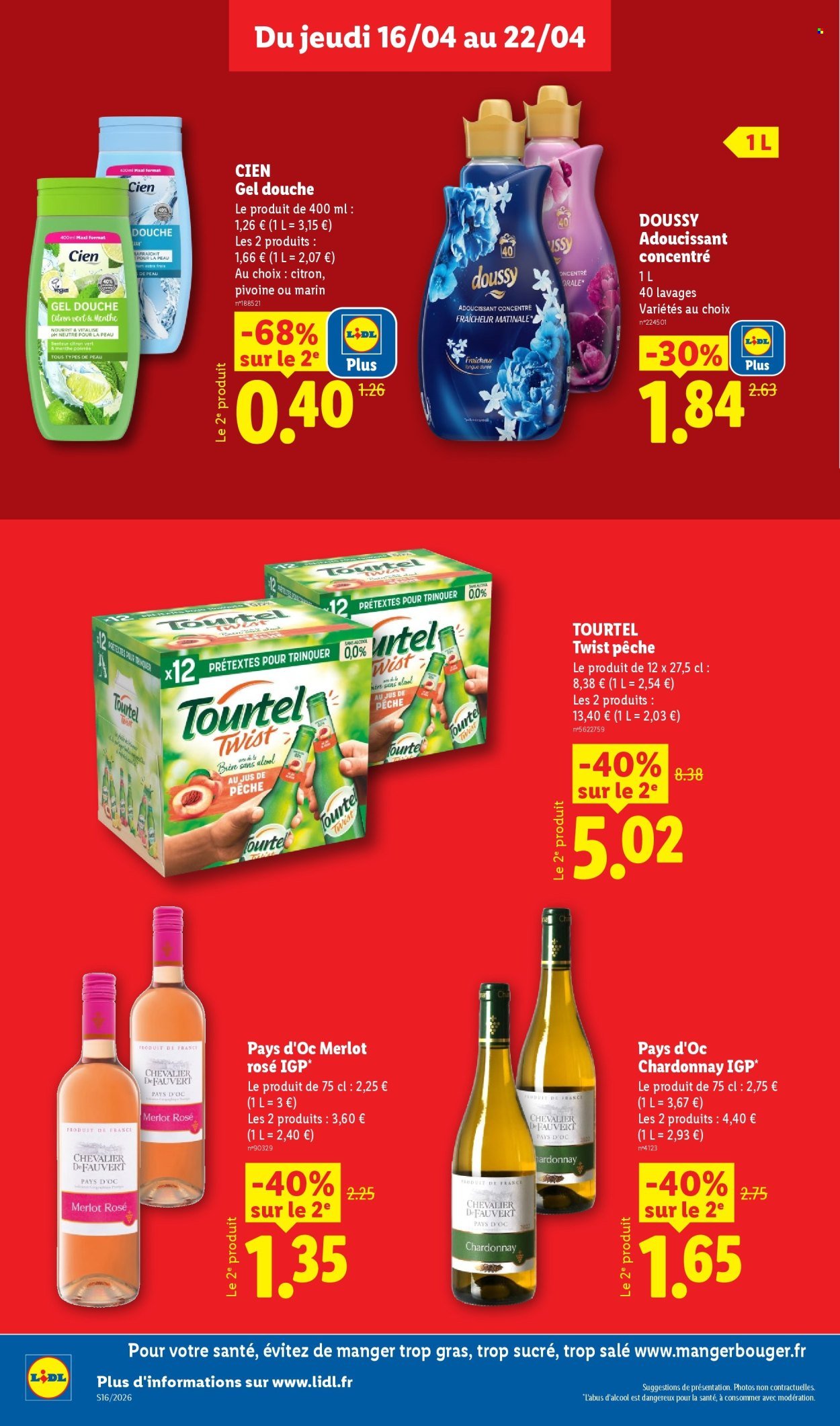 Catalogue LIDL - Les promos de la semaine (2026-04-16 - 2026-04-22)