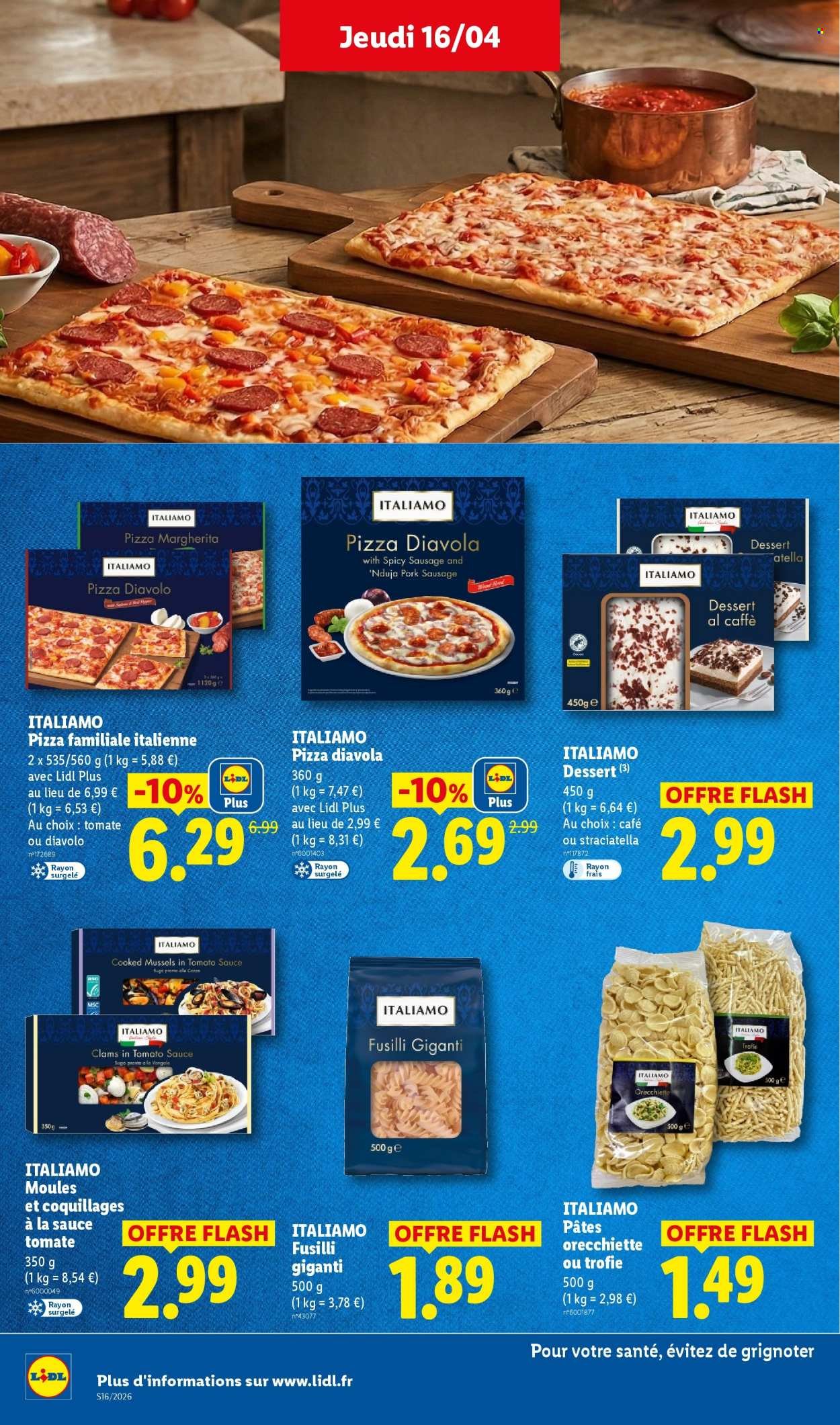 Catalogue LIDL - Les promos de la semaine (2026-04-16 - 2026-04-22)