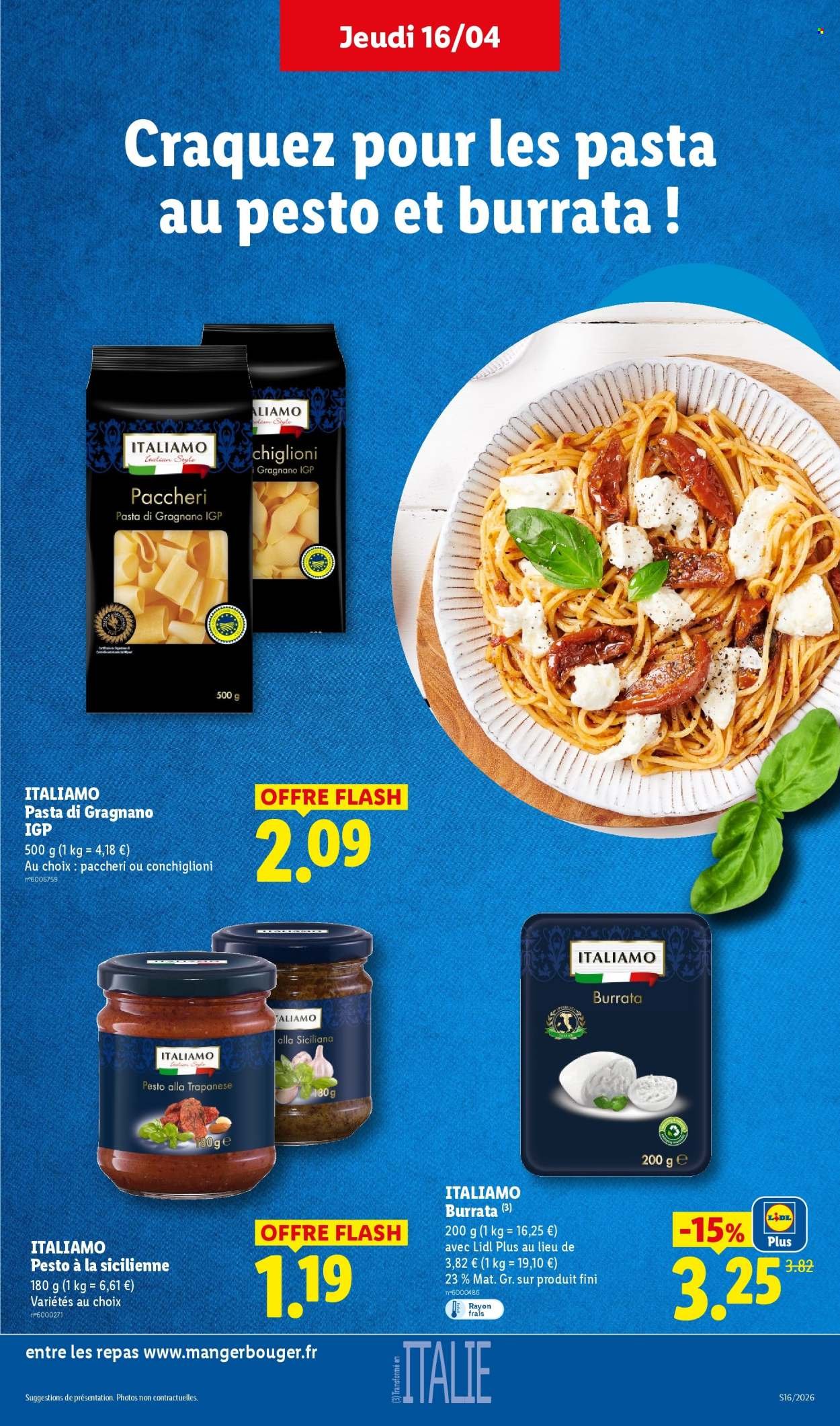 Catalogue LIDL - Les promos de la semaine (2026-04-16 - 2026-04-22)