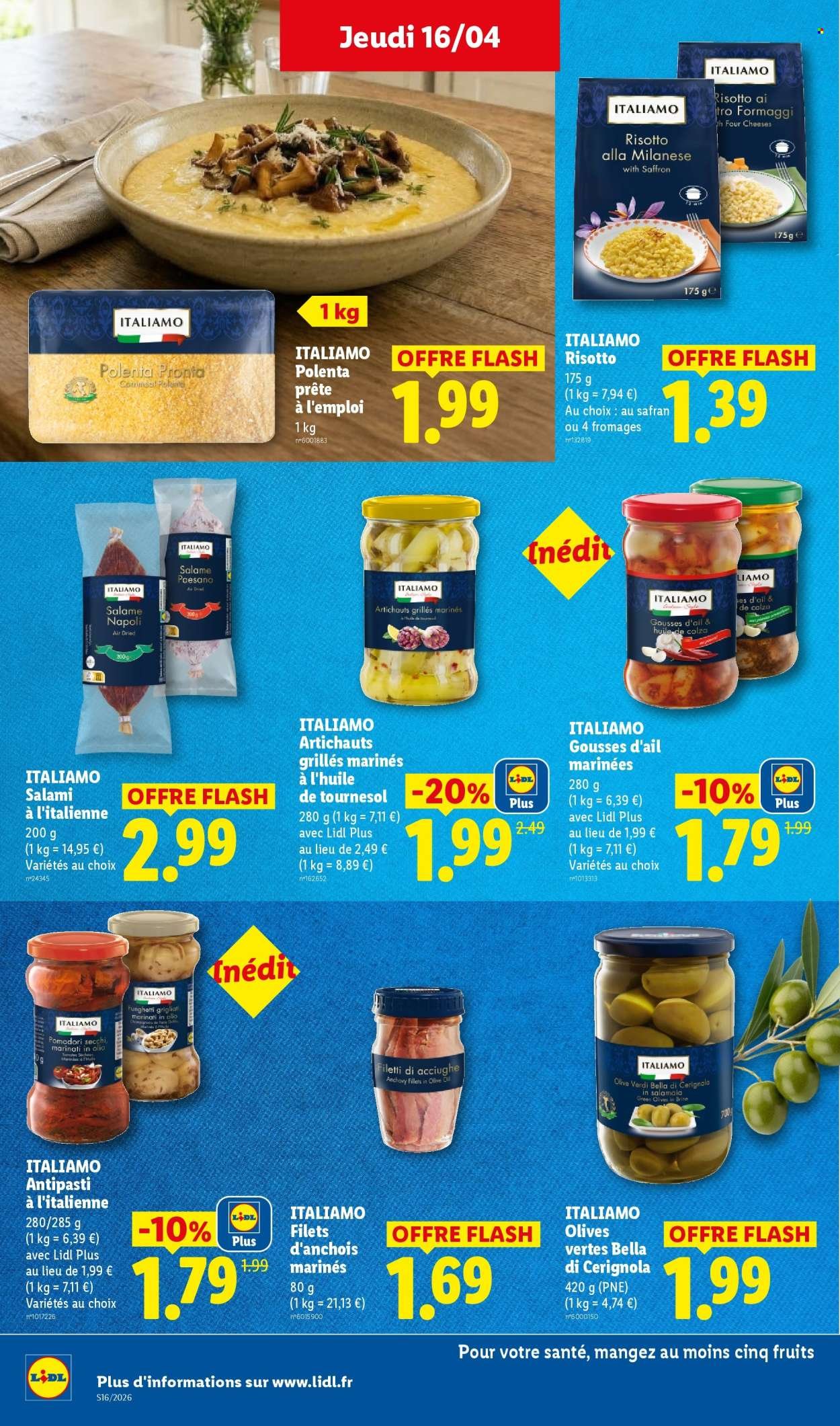 Catalogue LIDL - Les promos de la semaine (2026-04-16 - 2026-04-22)