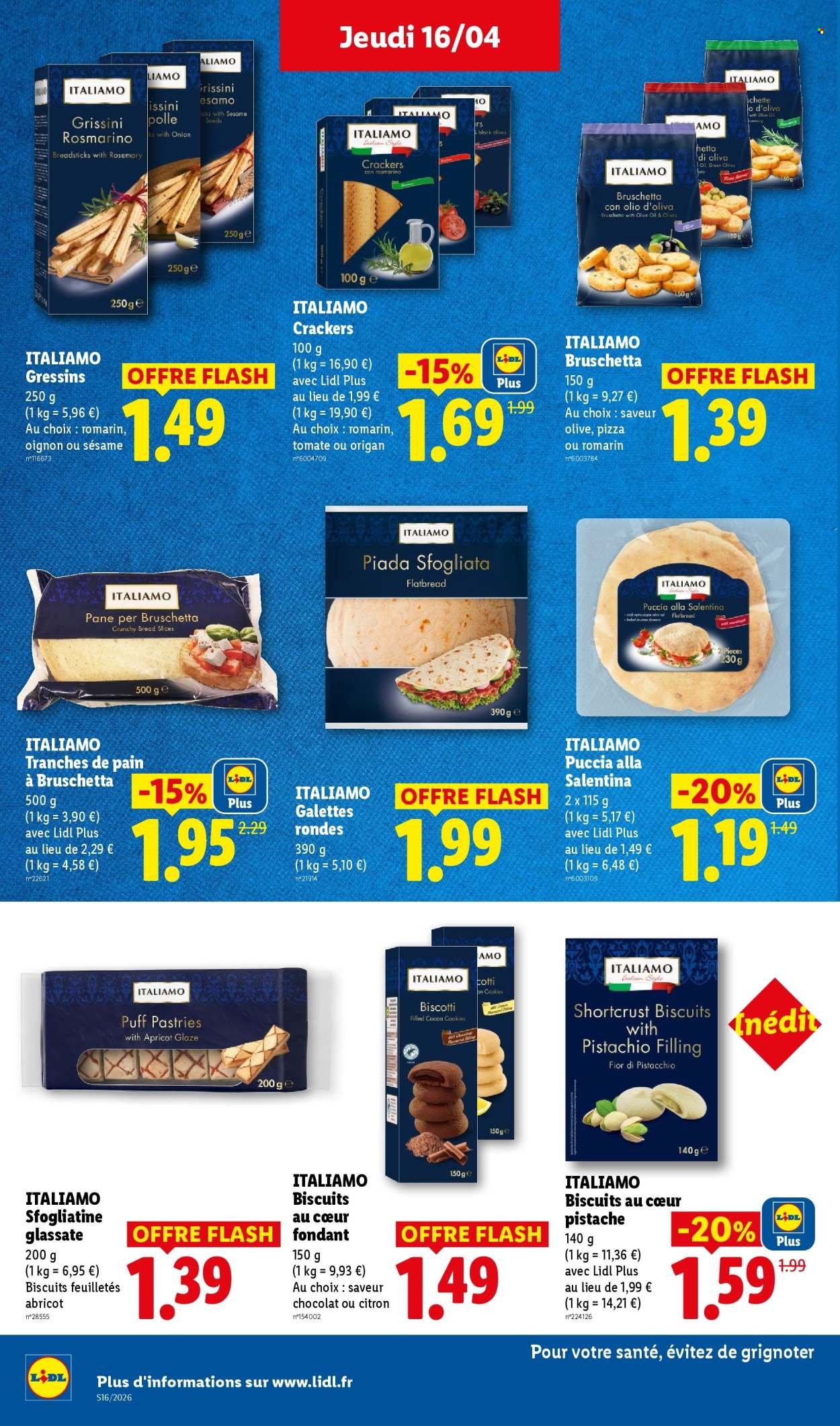Catalogue LIDL - Les promos de la semaine (2026-04-16 - 2026-04-22)