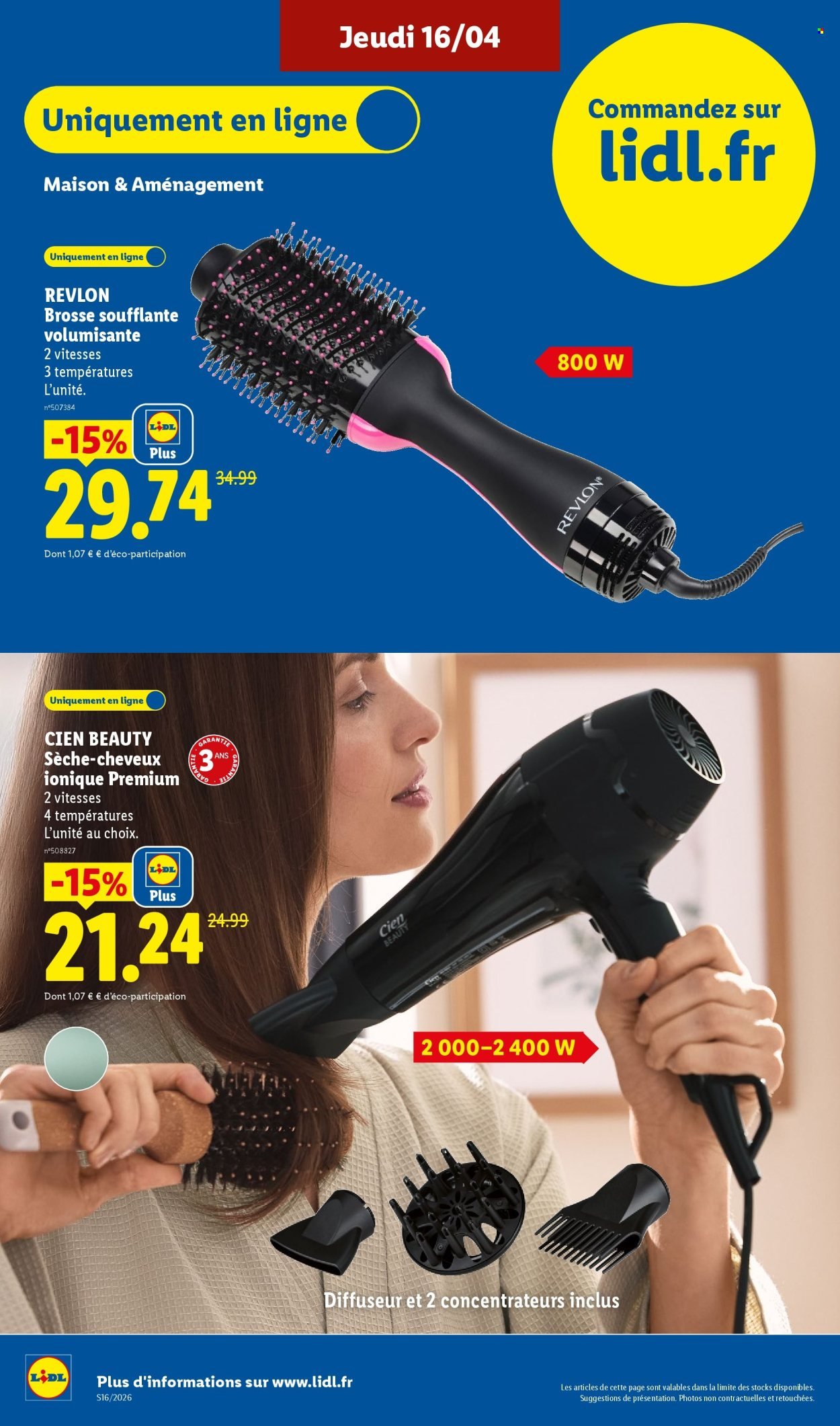 Catalogue LIDL - Les promos de la semaine (2026-04-16 - 2026-04-22)