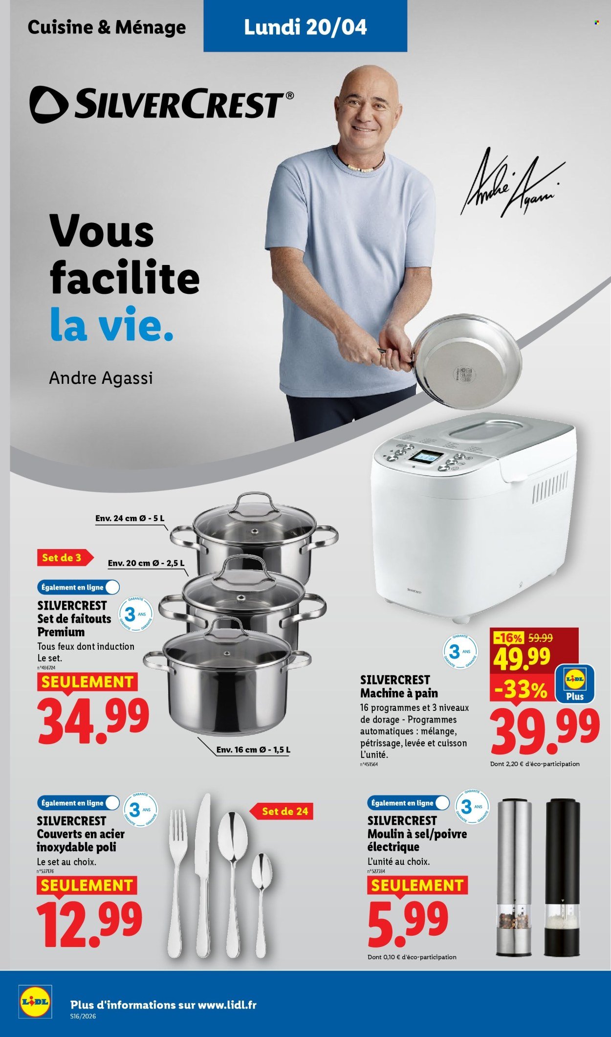 Catalogue LIDL - Les promos de la semaine (2026-04-16 - 2026-04-22)