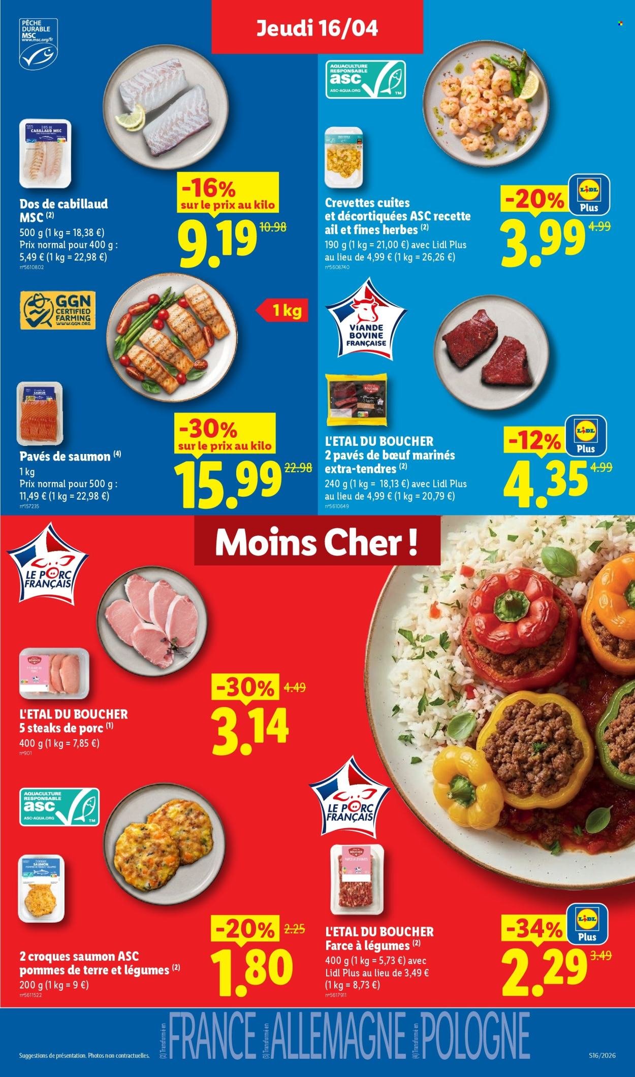 Catalogue LIDL - Les promos de la semaine (2026-04-16 - 2026-04-22)