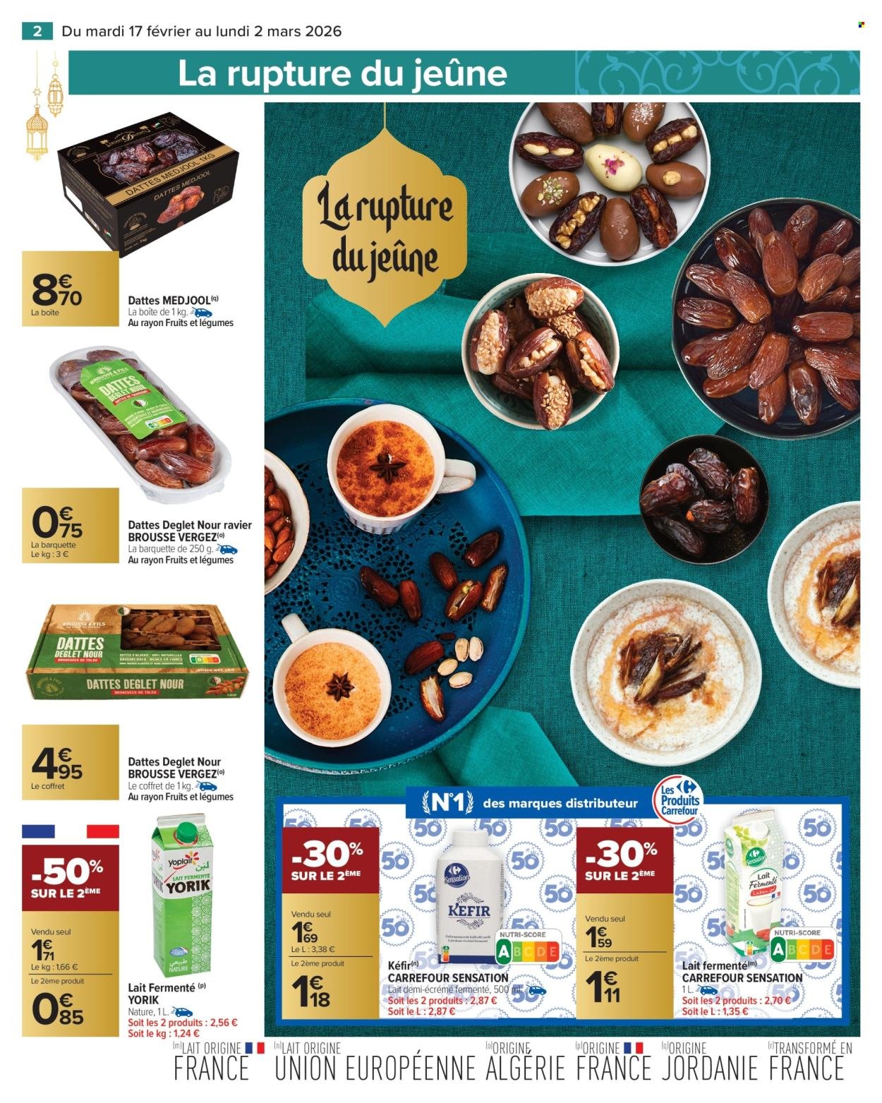 Catalogue CARREFOUR MARKET - RAMADAN 2