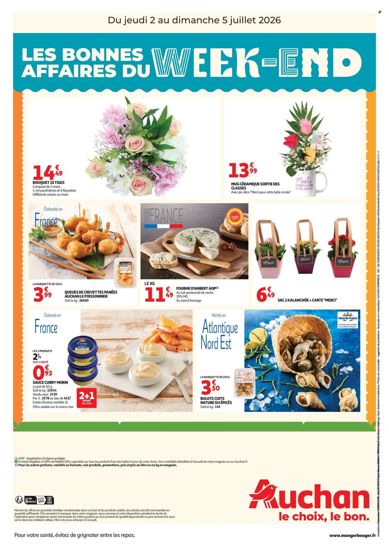 Catalogue AUCHAN - Bons plans du week end