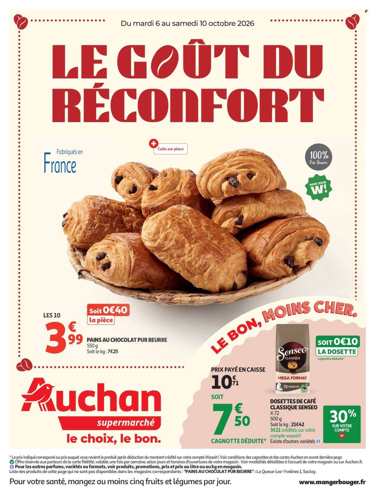 Catalogue AUCHAN - Café, automne supers